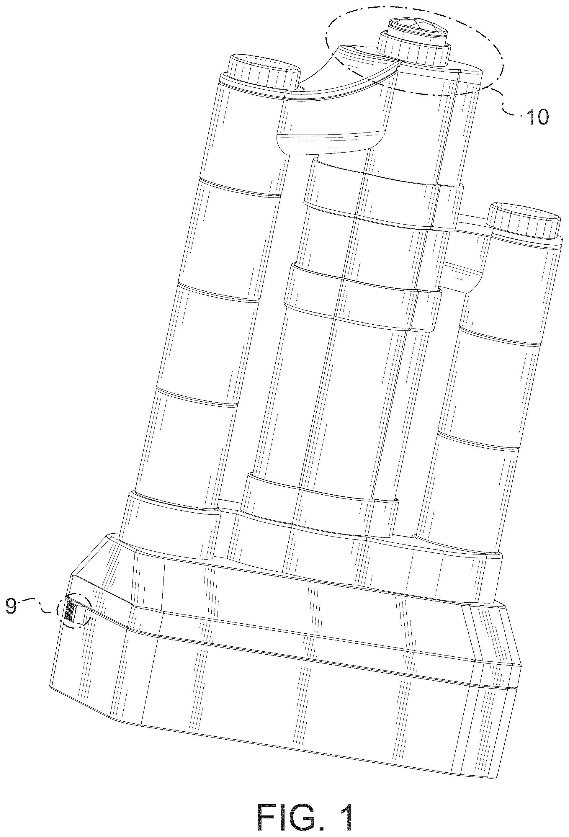 Patent USD1077063 Figure 1 – Motorized marble run elevator