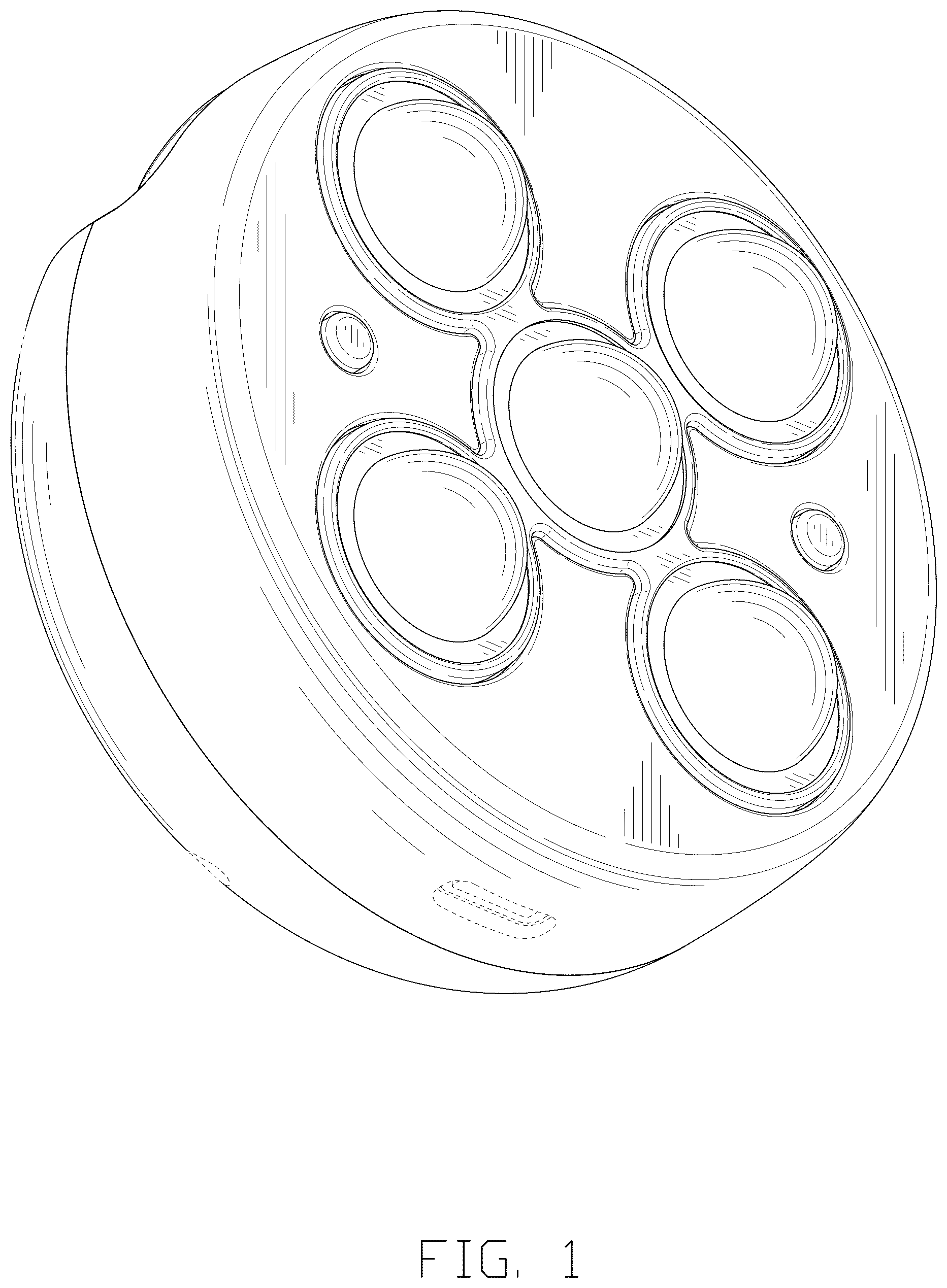 Patent USD1077065 Figure 1 – Stress relief toy
