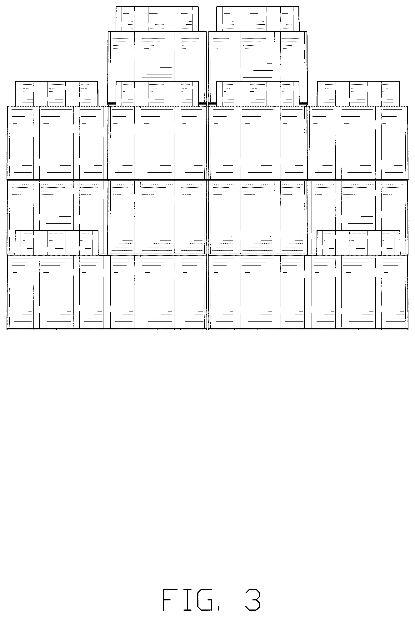 Patent USD1077072 Figure 3 – Octagon puzzle blocks assembly