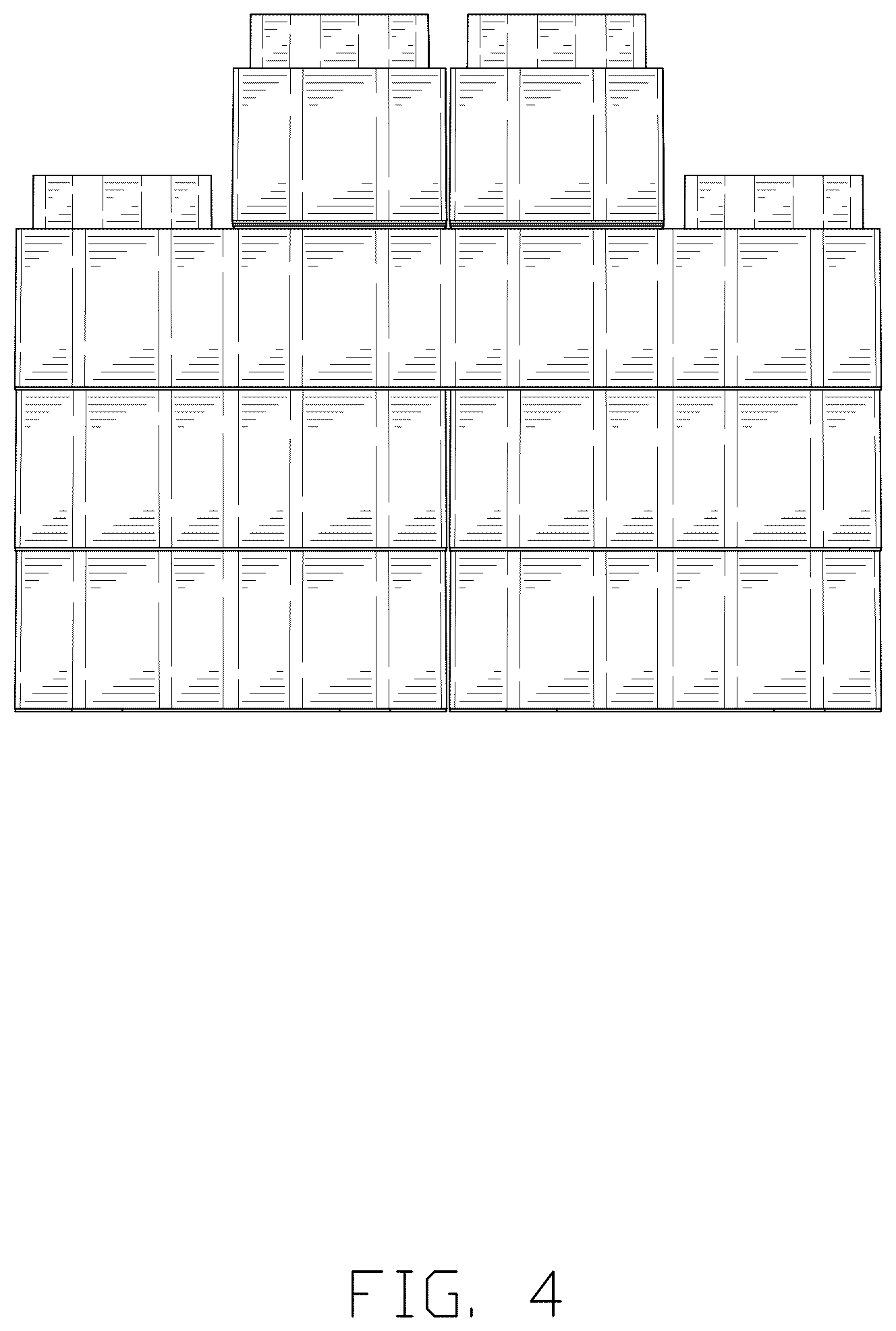 Patent USD1077072 Figure 4 – Octagon puzzle blocks assembly