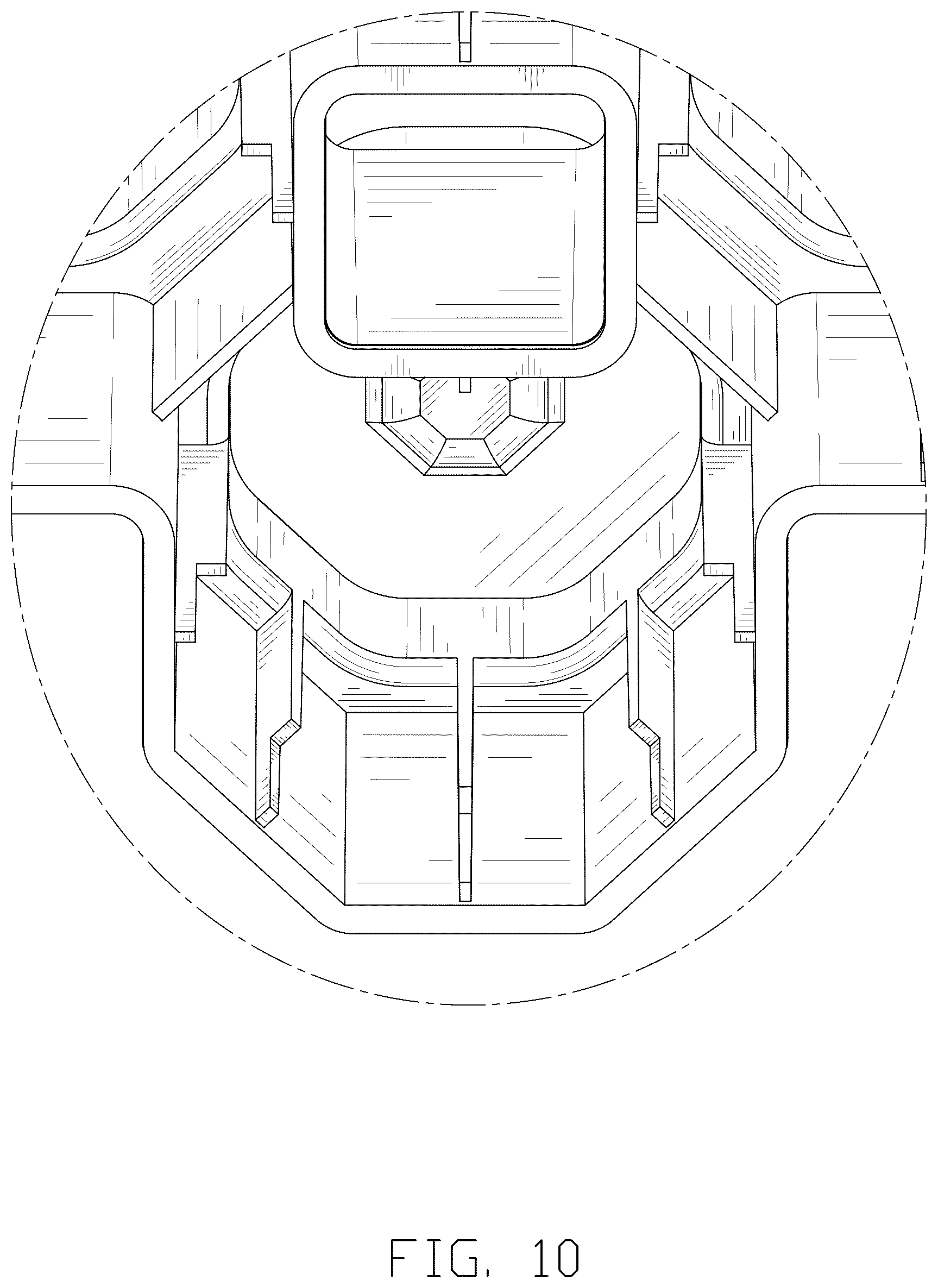 Patent USD1077072 Figure 10 – Octagon puzzle blocks assembly