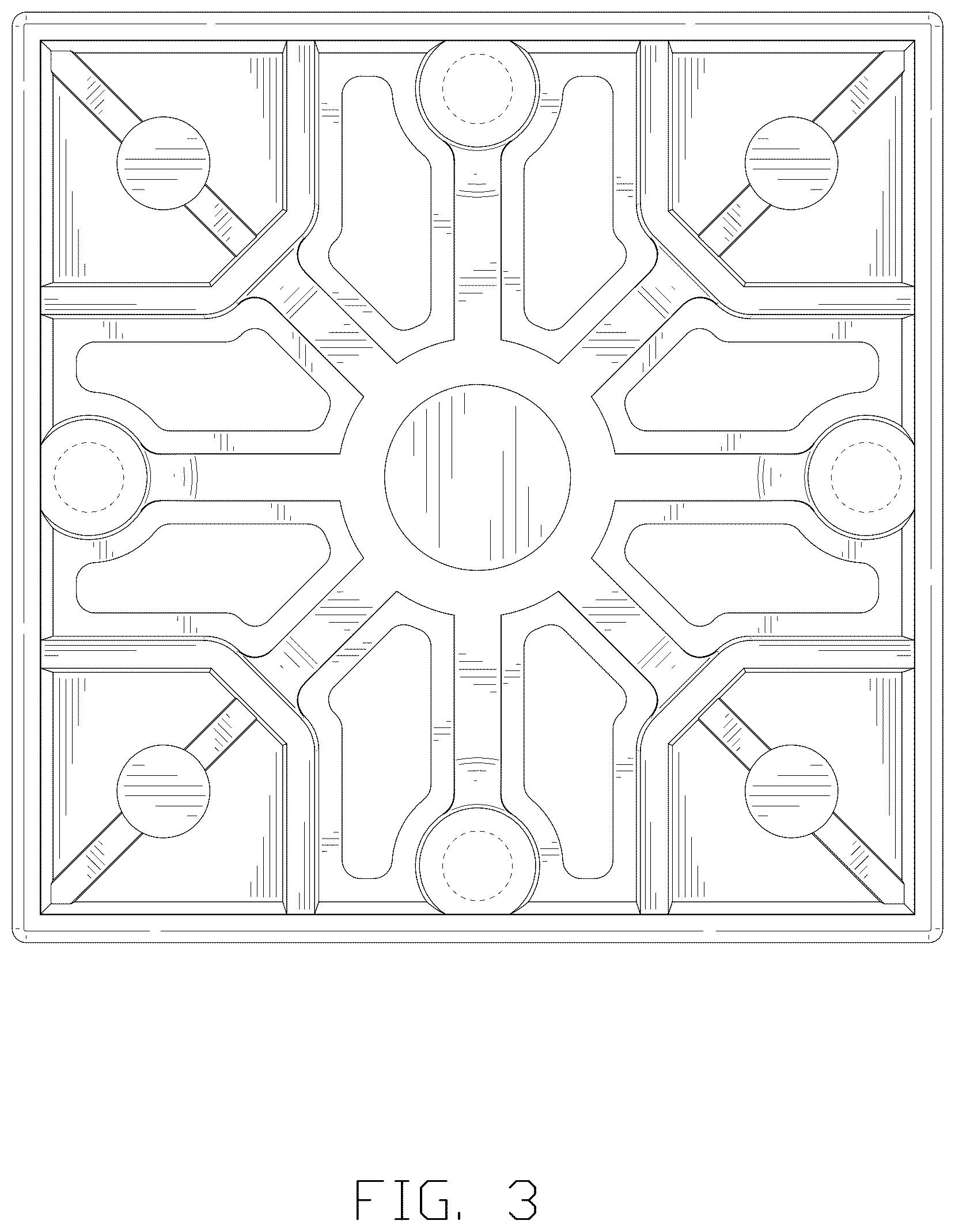 Patent USD1077074 Figure 3 – Magnetic building block