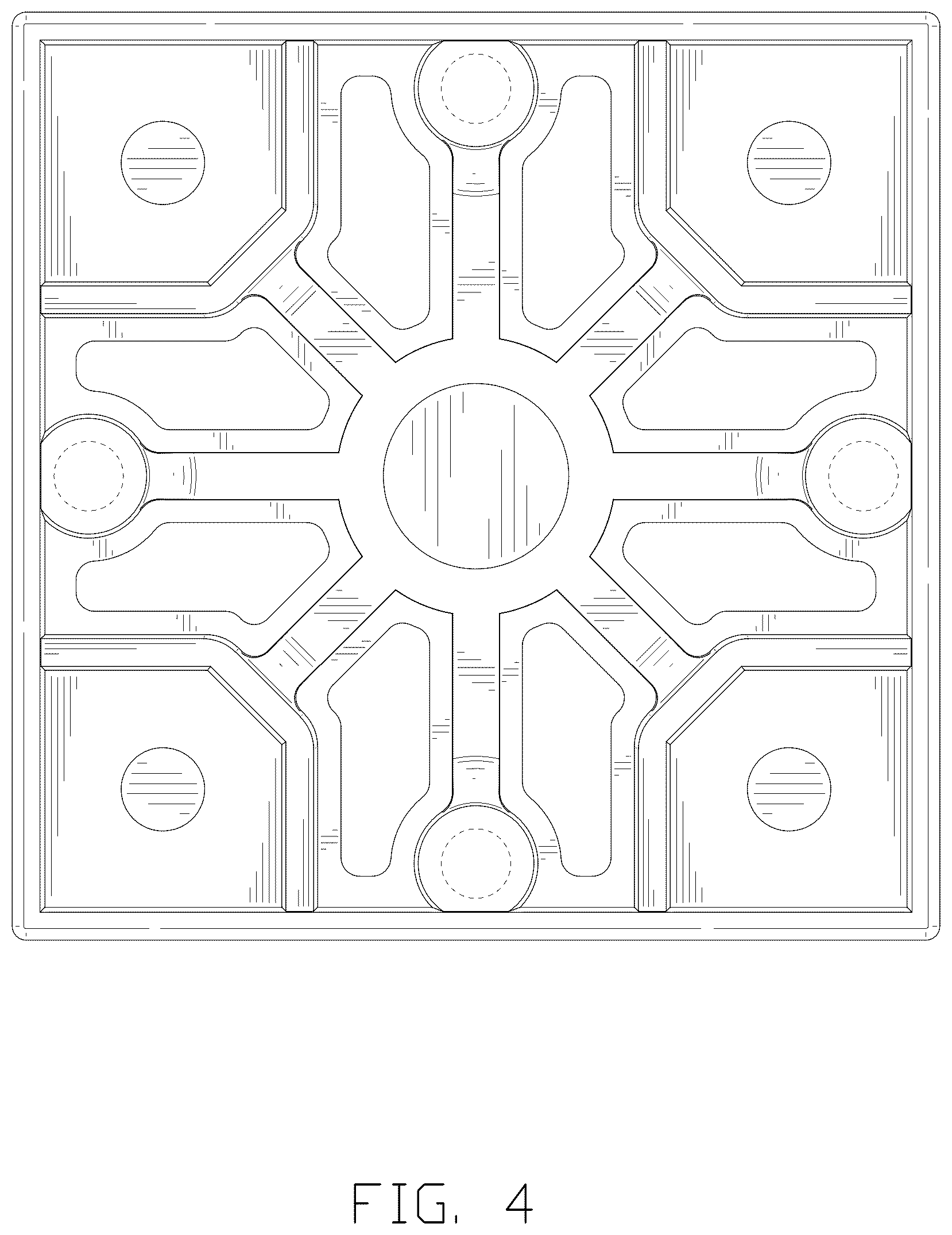 Patent USD1077074 Figure 4 – Magnetic building block