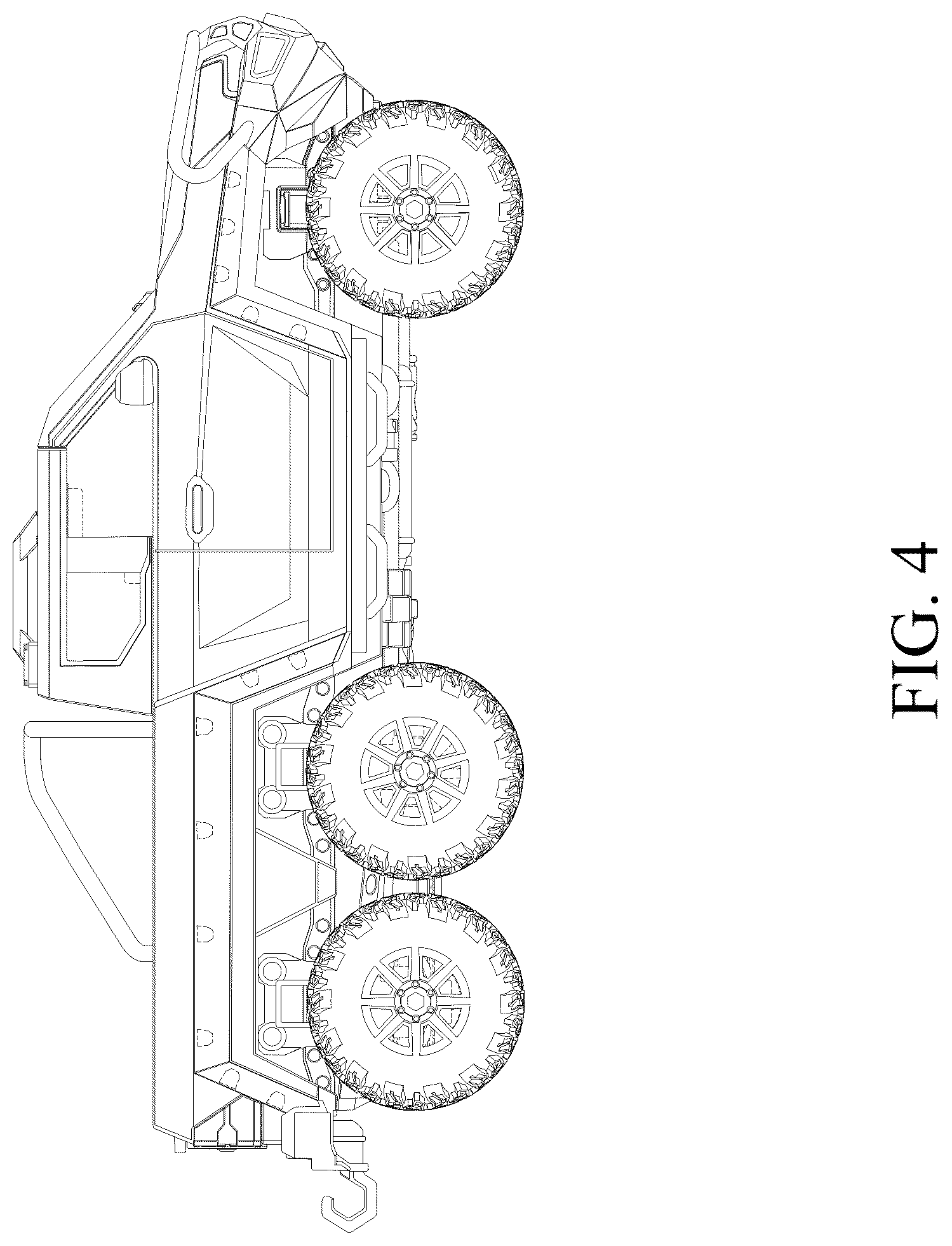 Patent USD1077076 Figure 4 – Toy car