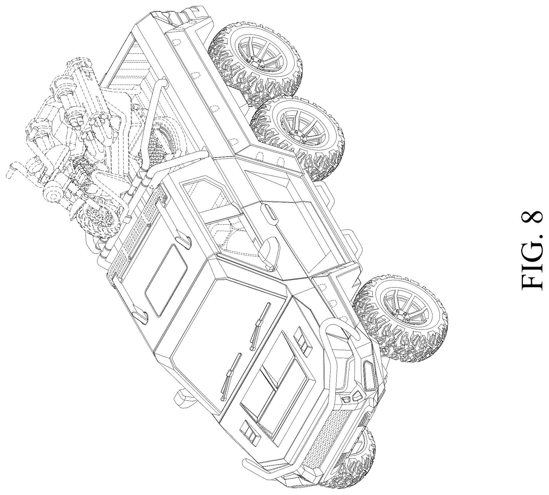 Patent USD1077076 Figure 8 – Toy car