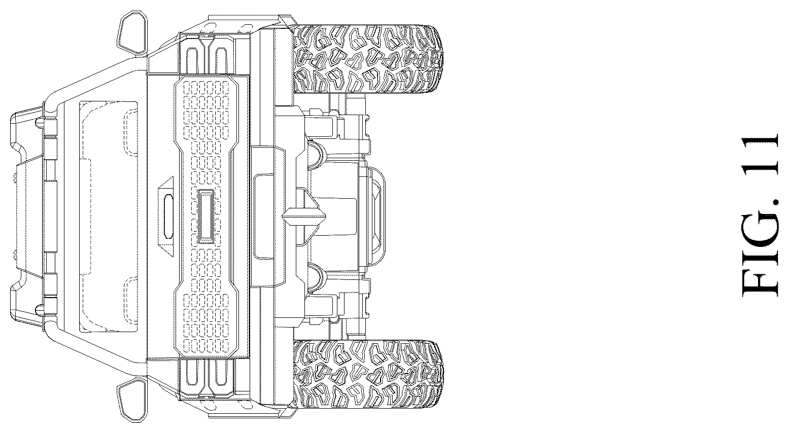 Patent USD1077076 Figure 11 – Toy car