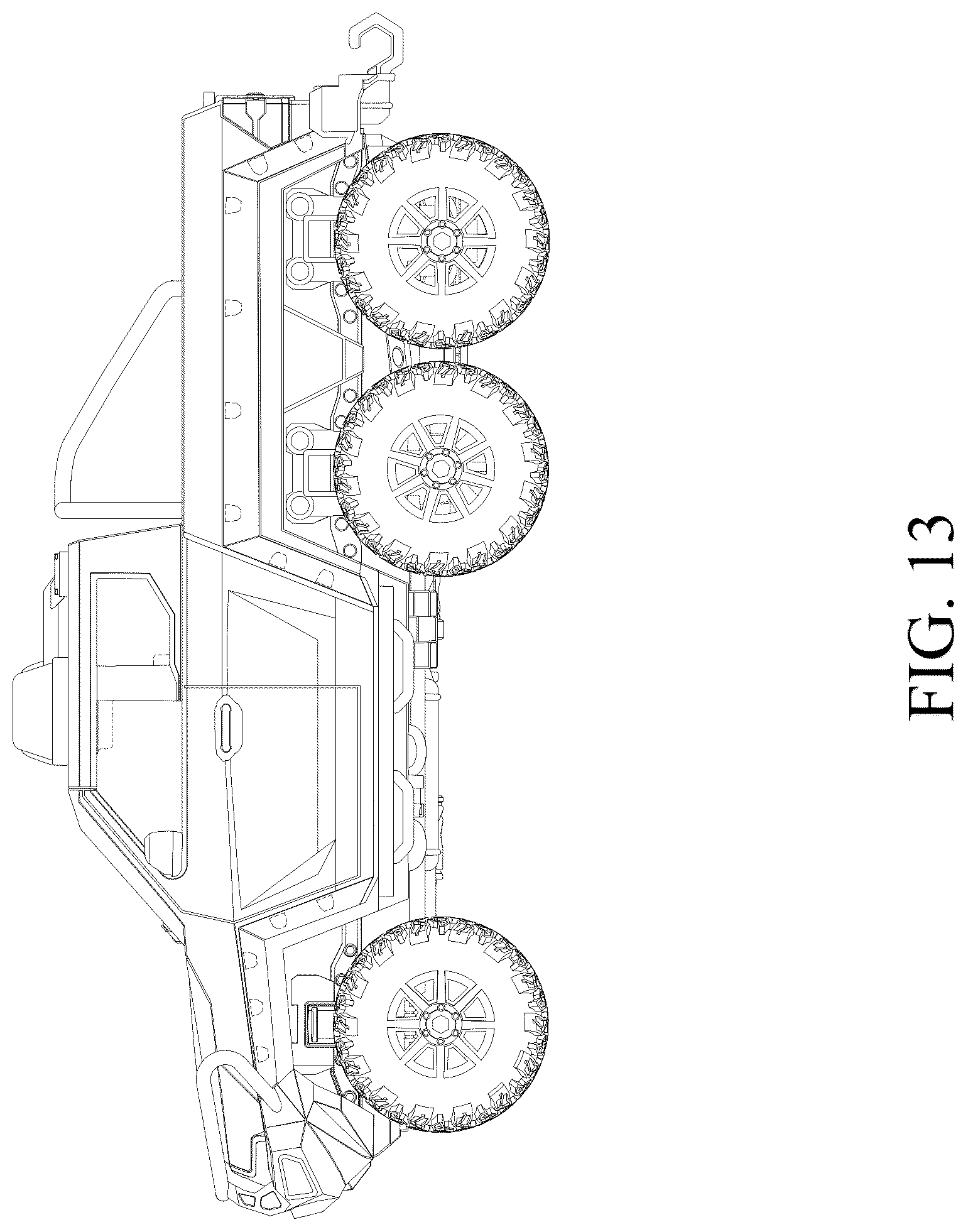 Patent USD1077076 Figure 13 – Toy car