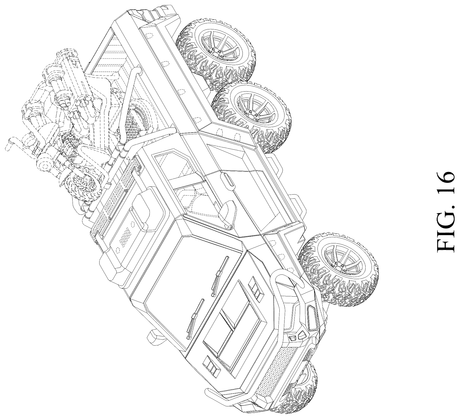 Patent USD1077076 Figure 16 – Toy car