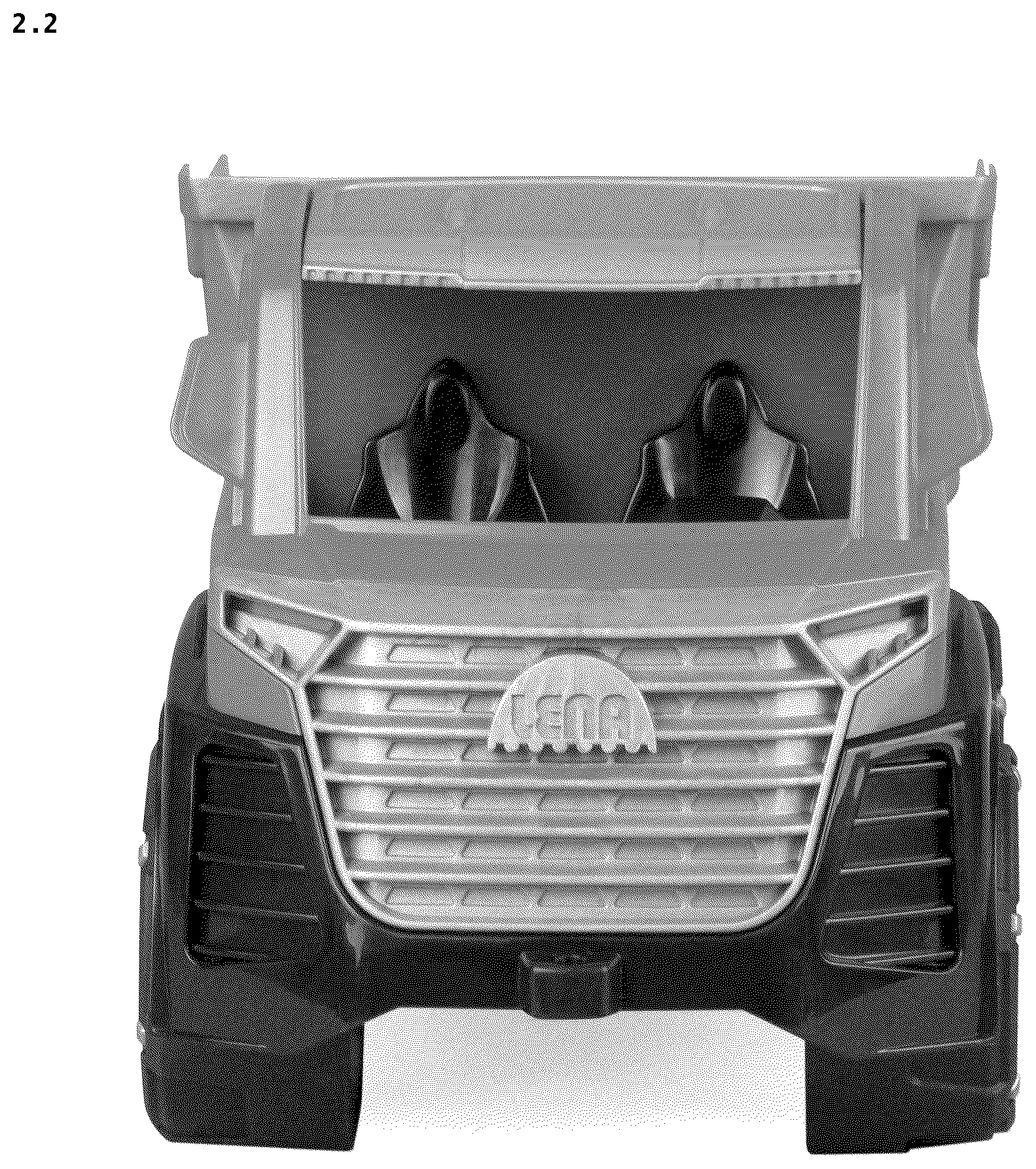 Patent USD1077077 Figure 2 – Toy vehicle