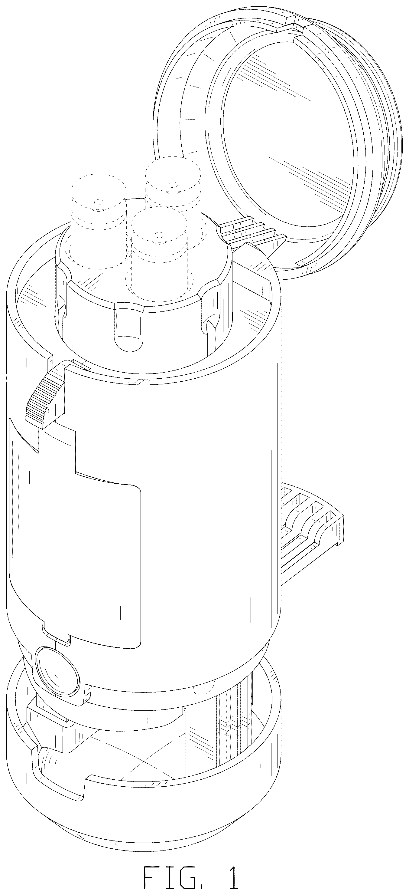 Patent USD1077081 Figure 1 – Toy gun