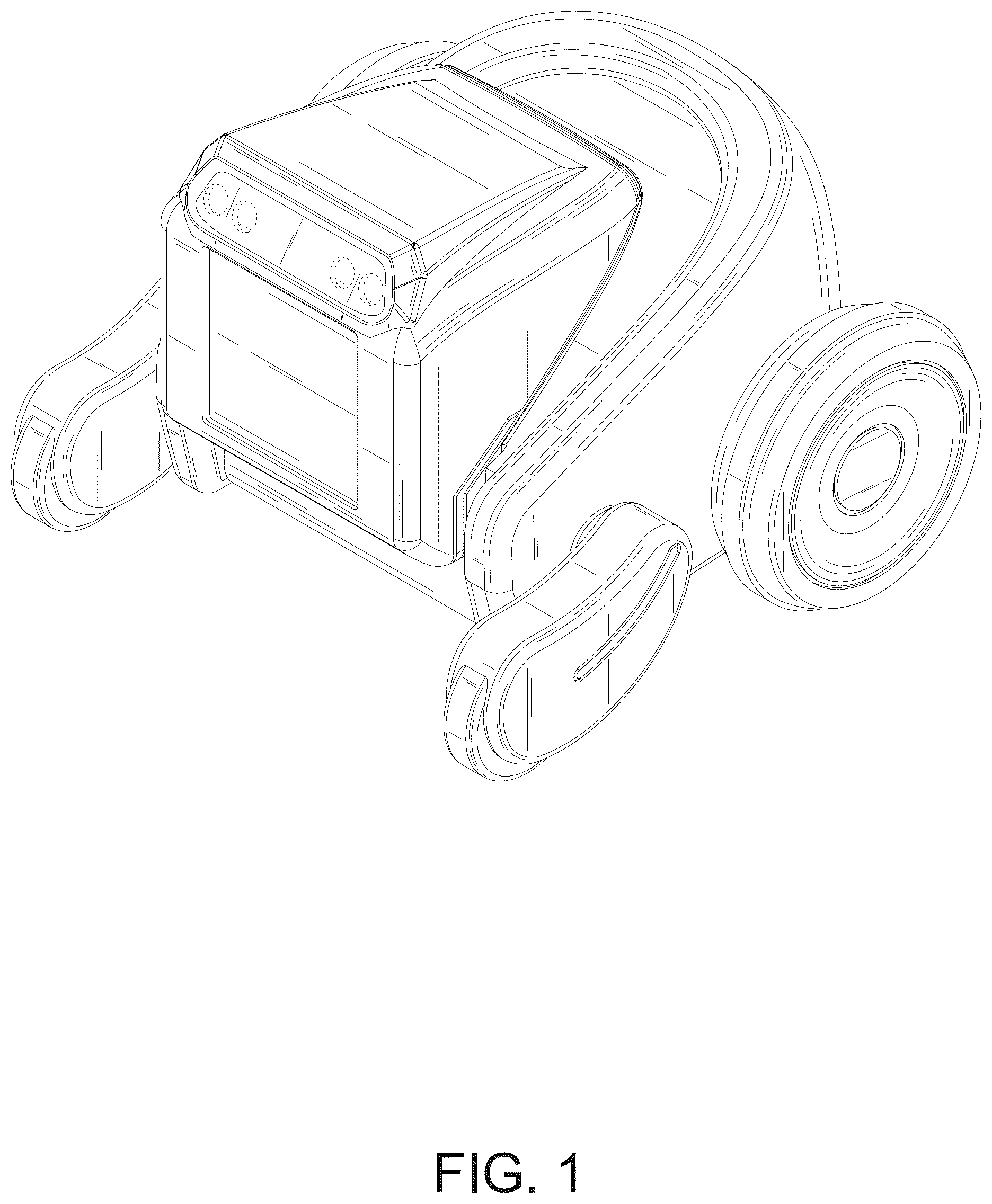 Patent USD1077082 — Toy robot — Figure 1