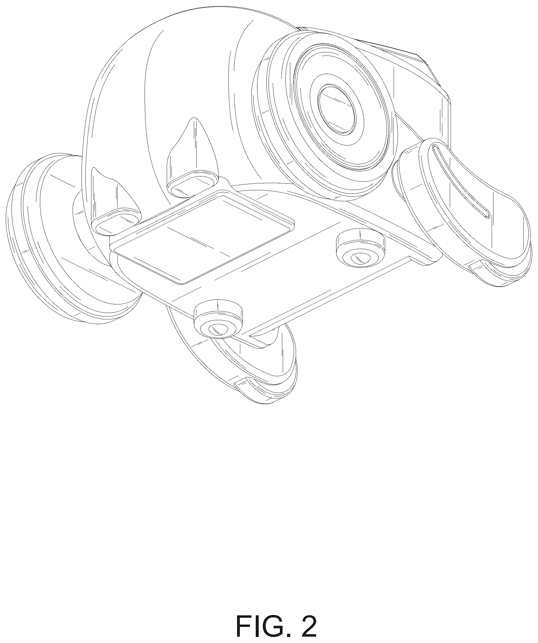 Patent USD1077082 Figure 2 – Toy robot