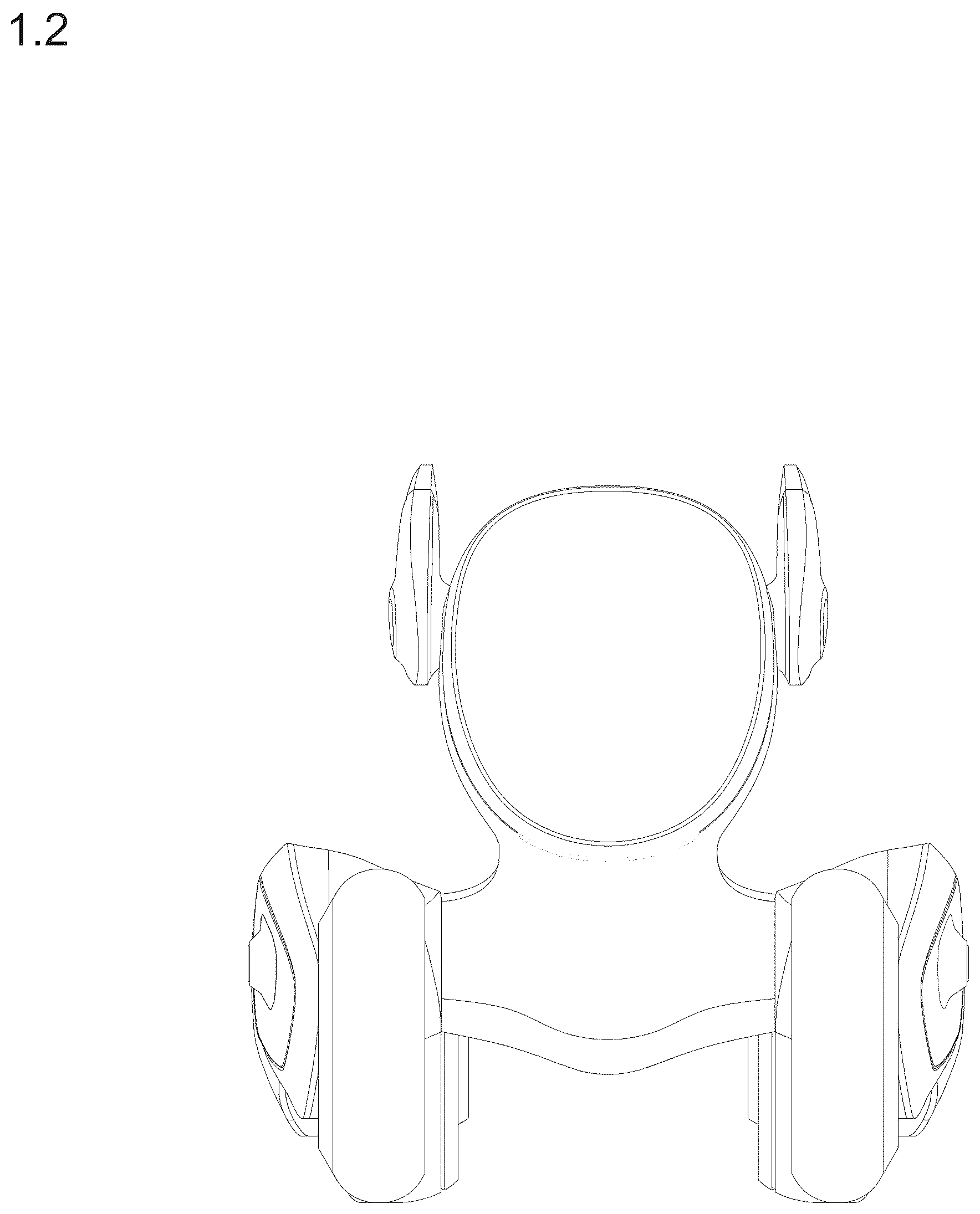 Patent USD1077083 Figure 2 – Robot toy