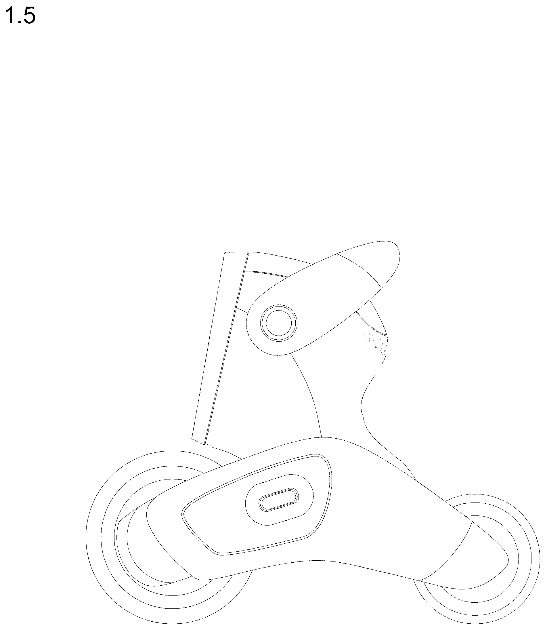Patent USD1077083 Figure 5 – Robot toy