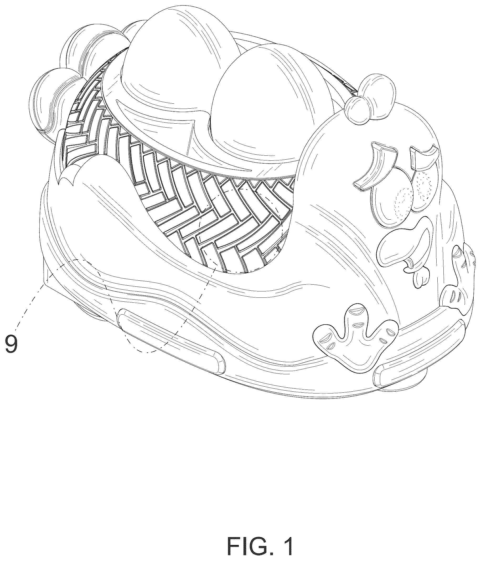Patent USD1077084 Figure 1 – Toy car