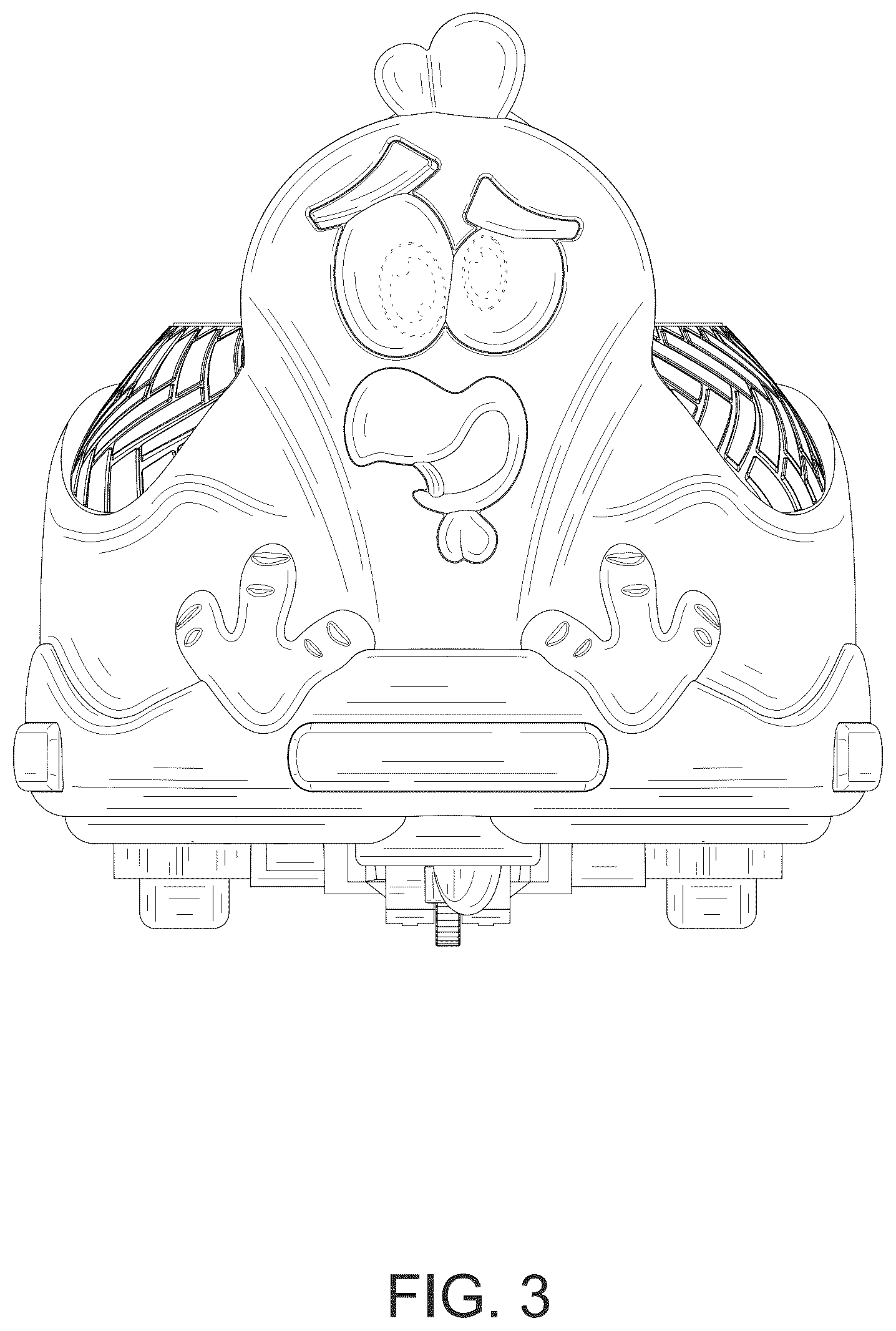 Patent USD1077084 Figure 3 – Toy car