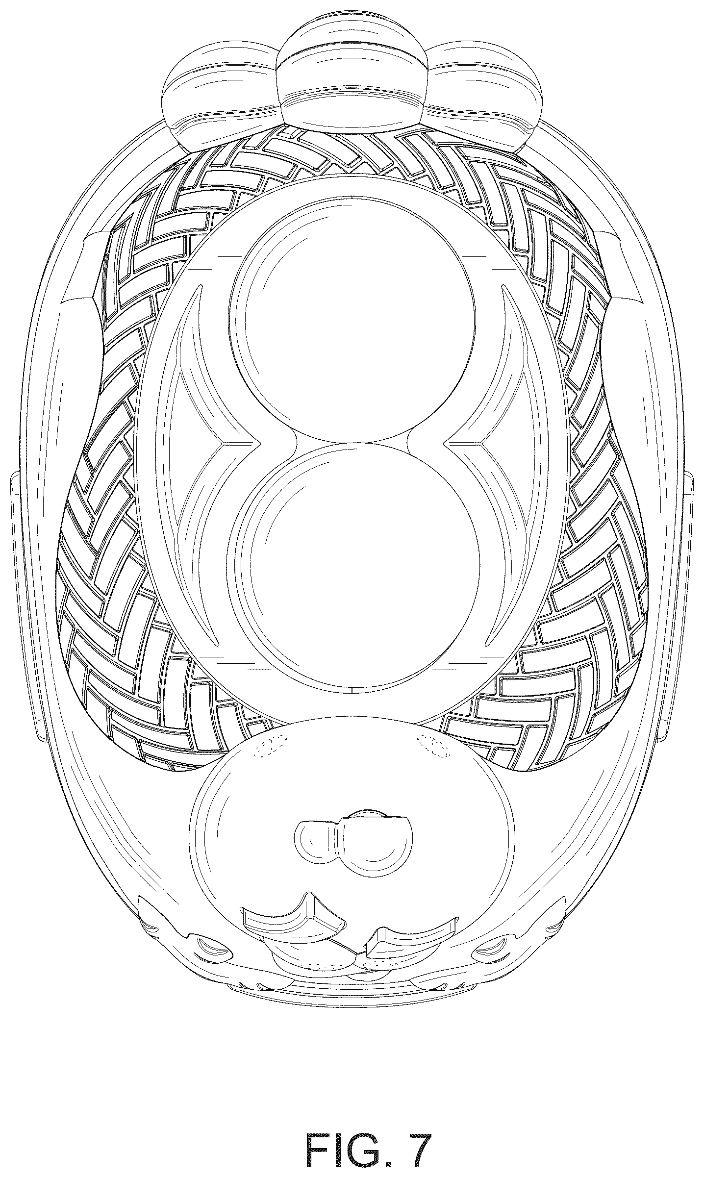 Patent USD1077084 Figure 7 – Toy car
