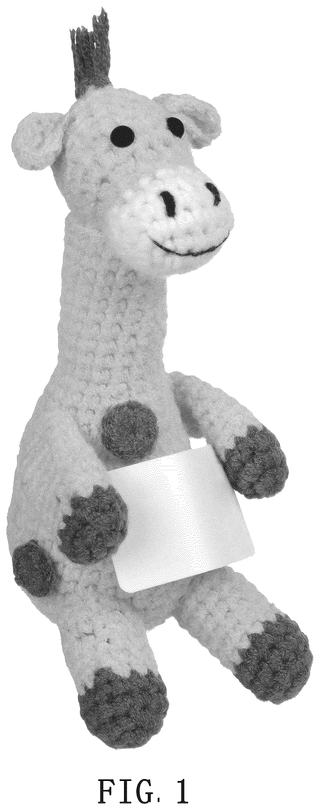 Patent USD1077088 Figure 1 – Crochet toy