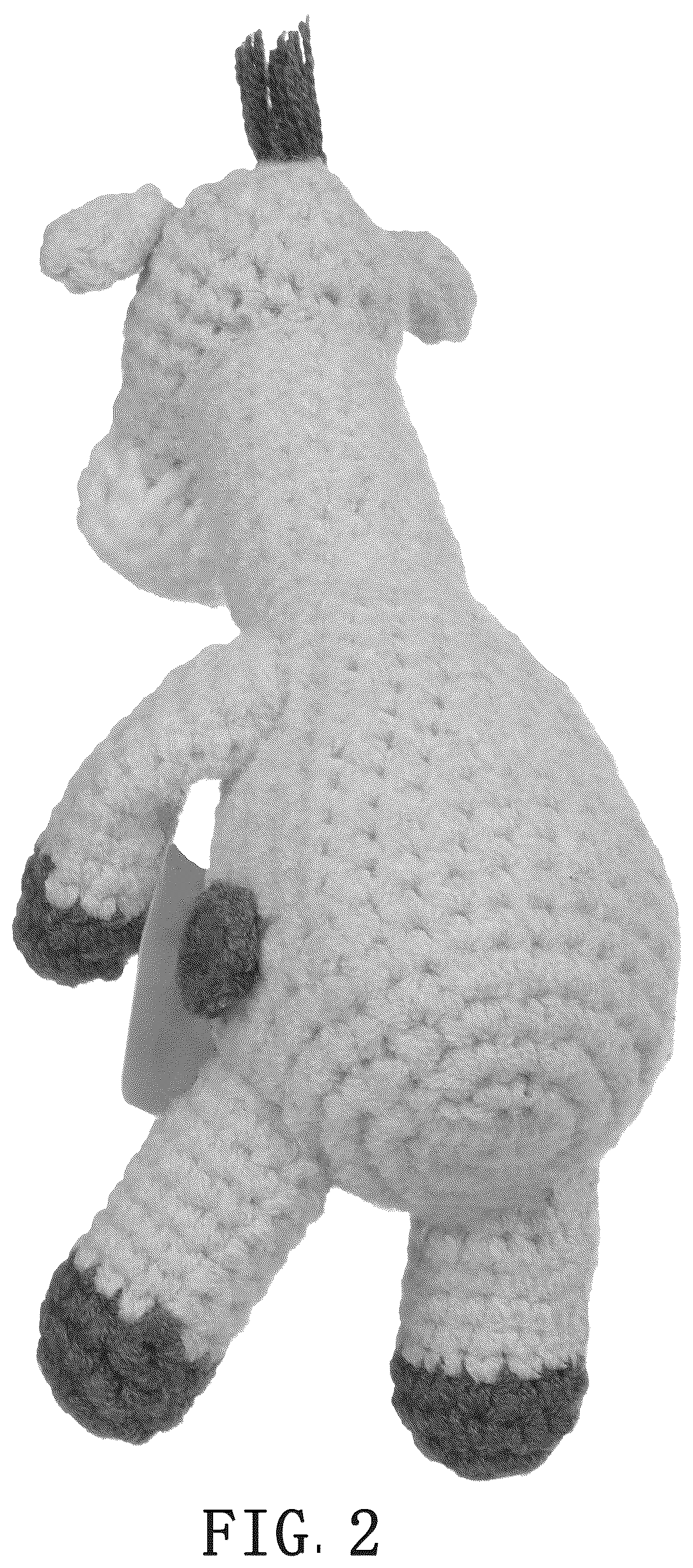 Patent USD1077088 Figure 2 – Crochet toy