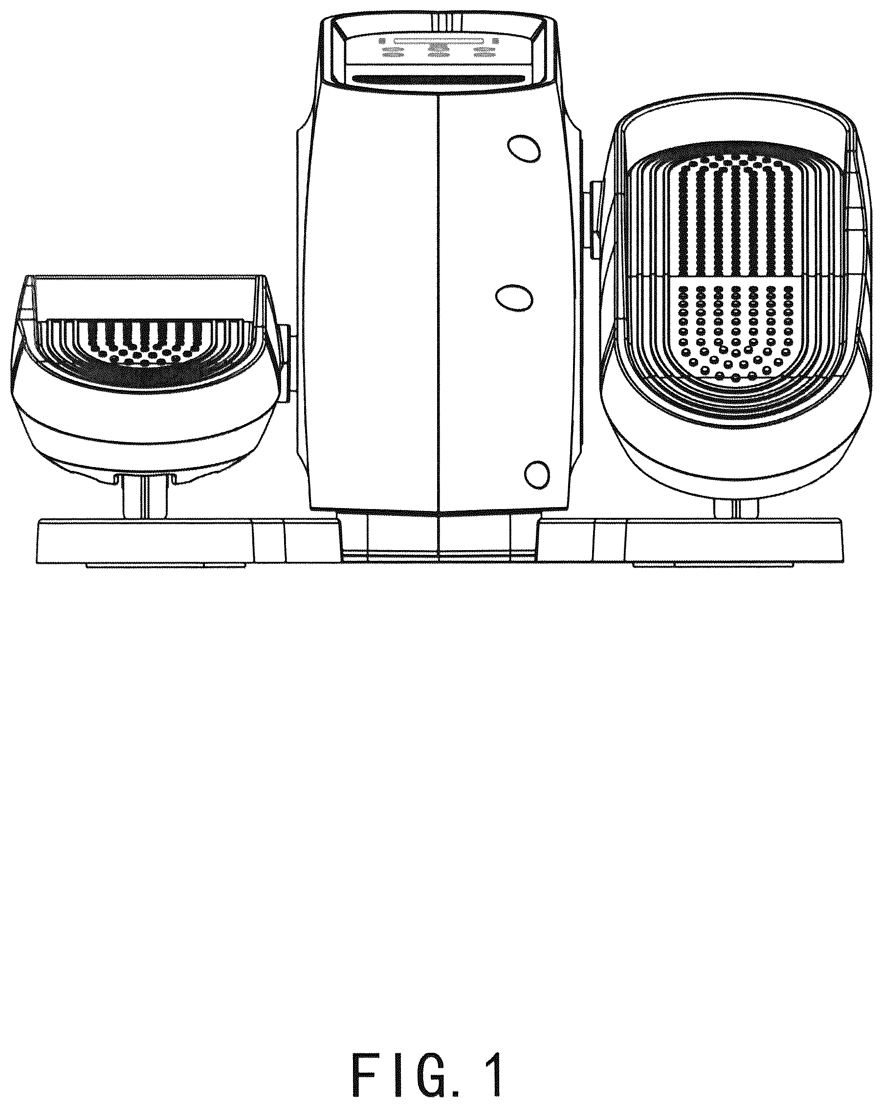Patent USD1077091 — Electric elliptical trainer — Figure 1