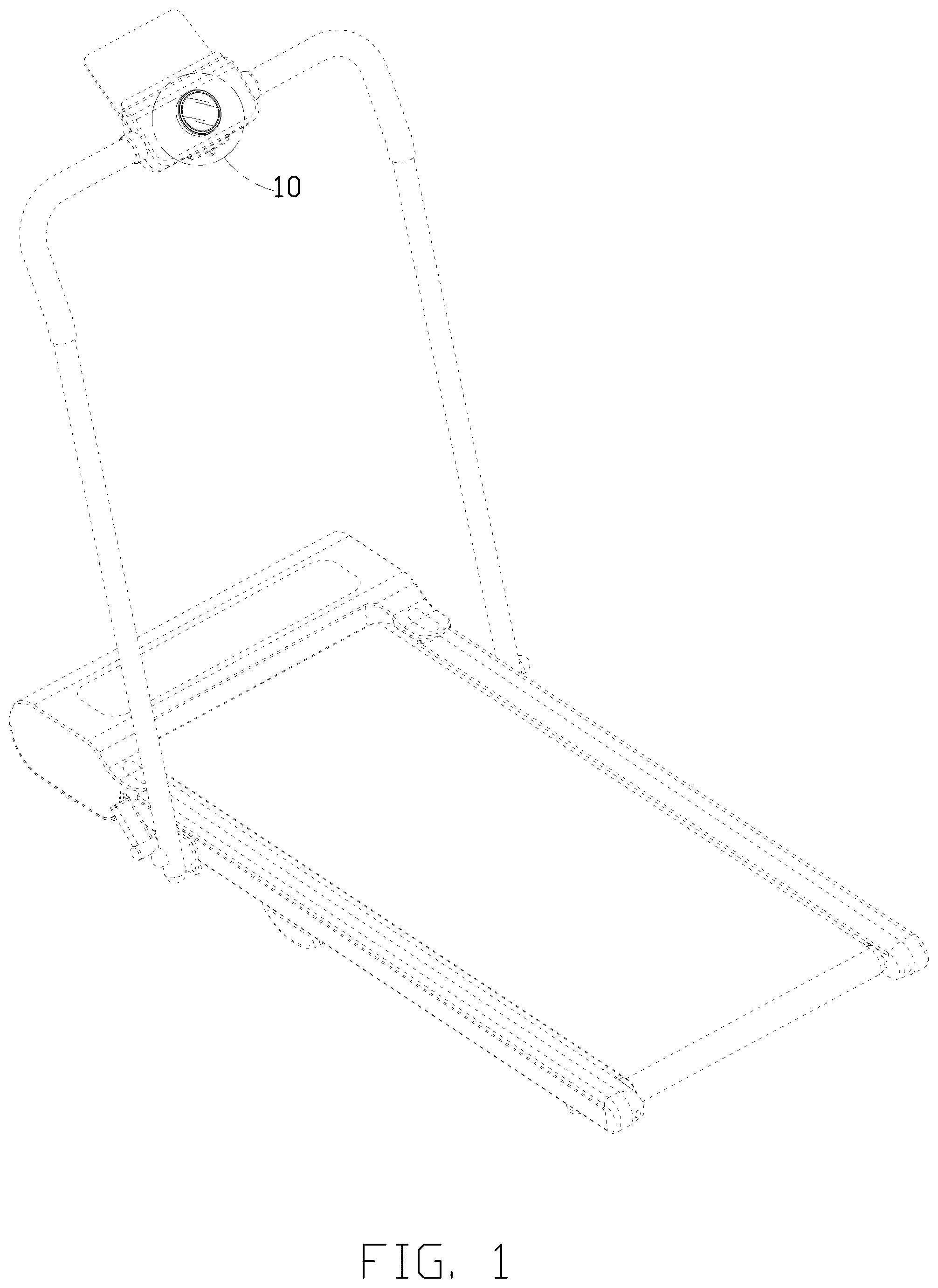 Patent USD1077092 Figure 1 – Treadmill