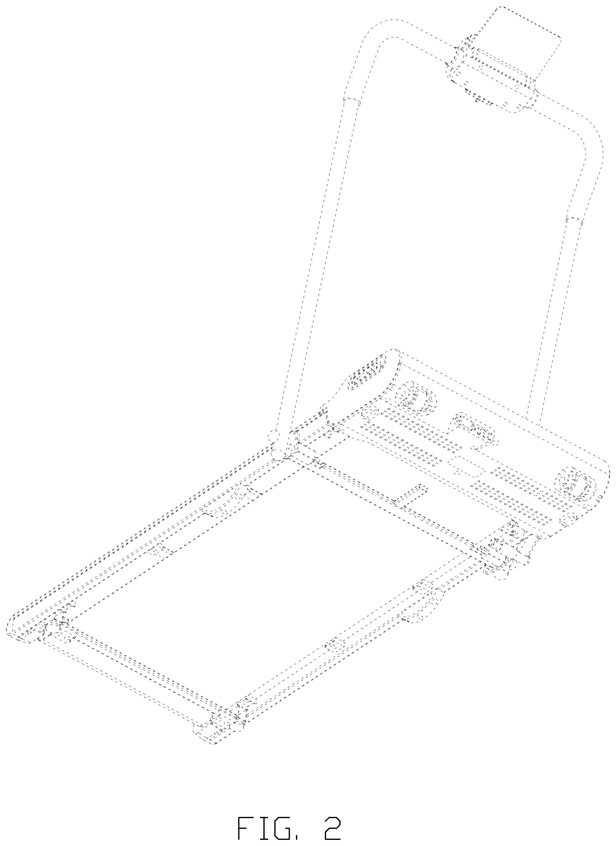 Patent USD1077092 Figure 2 – Treadmill
