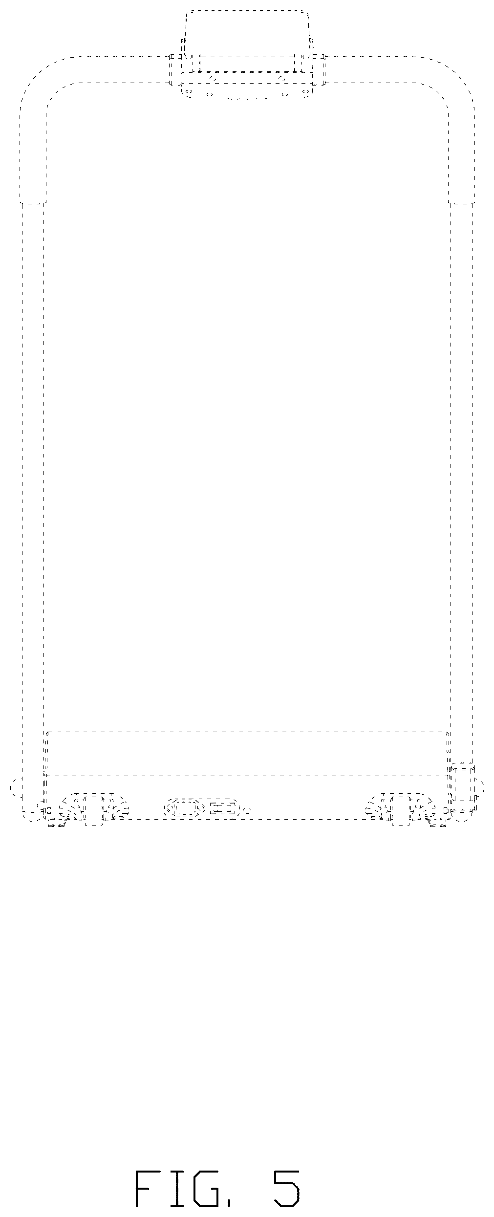 Patent USD1077092 Figure 5 – Treadmill