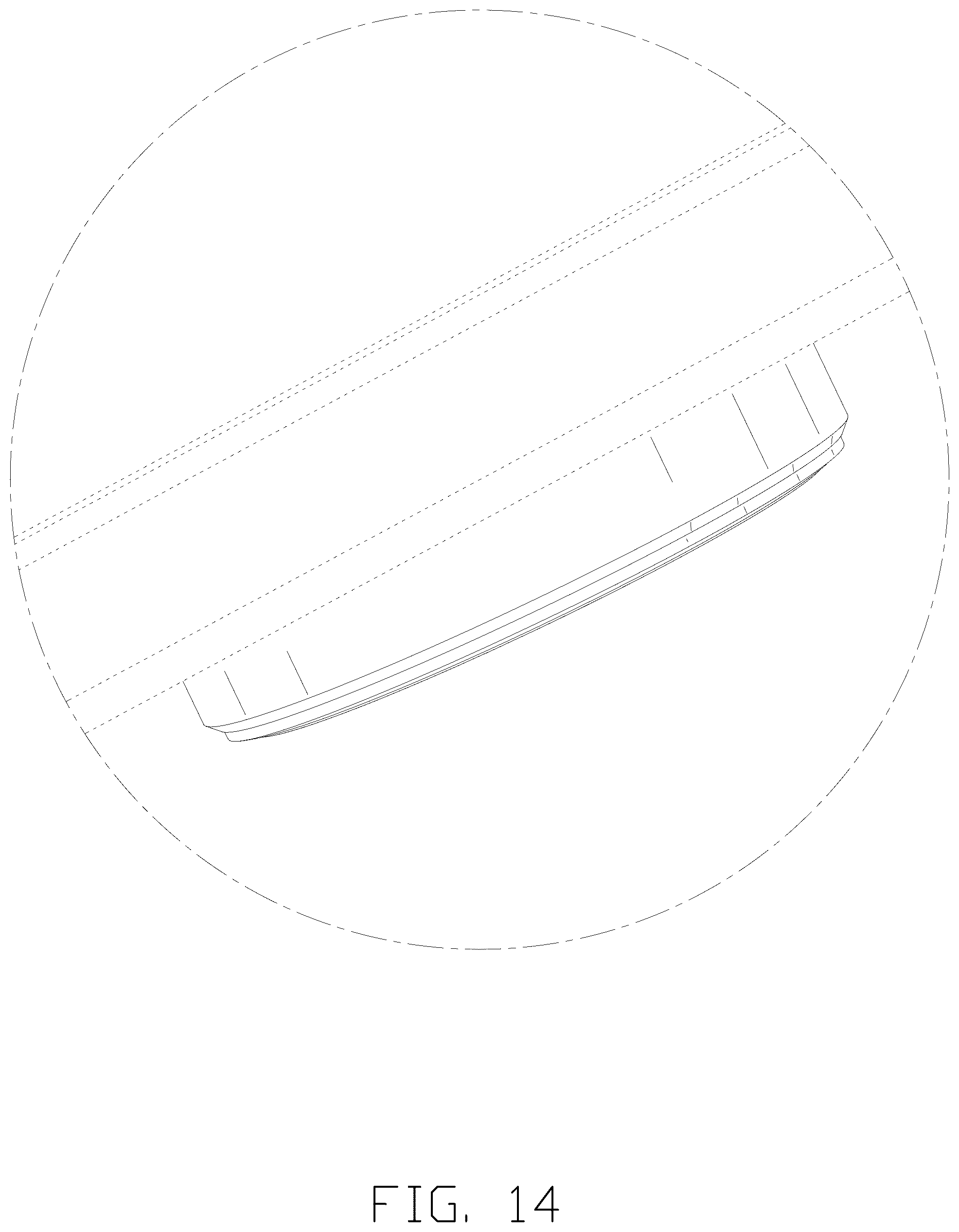 Patent USD1077092 Figure 14 – Treadmill