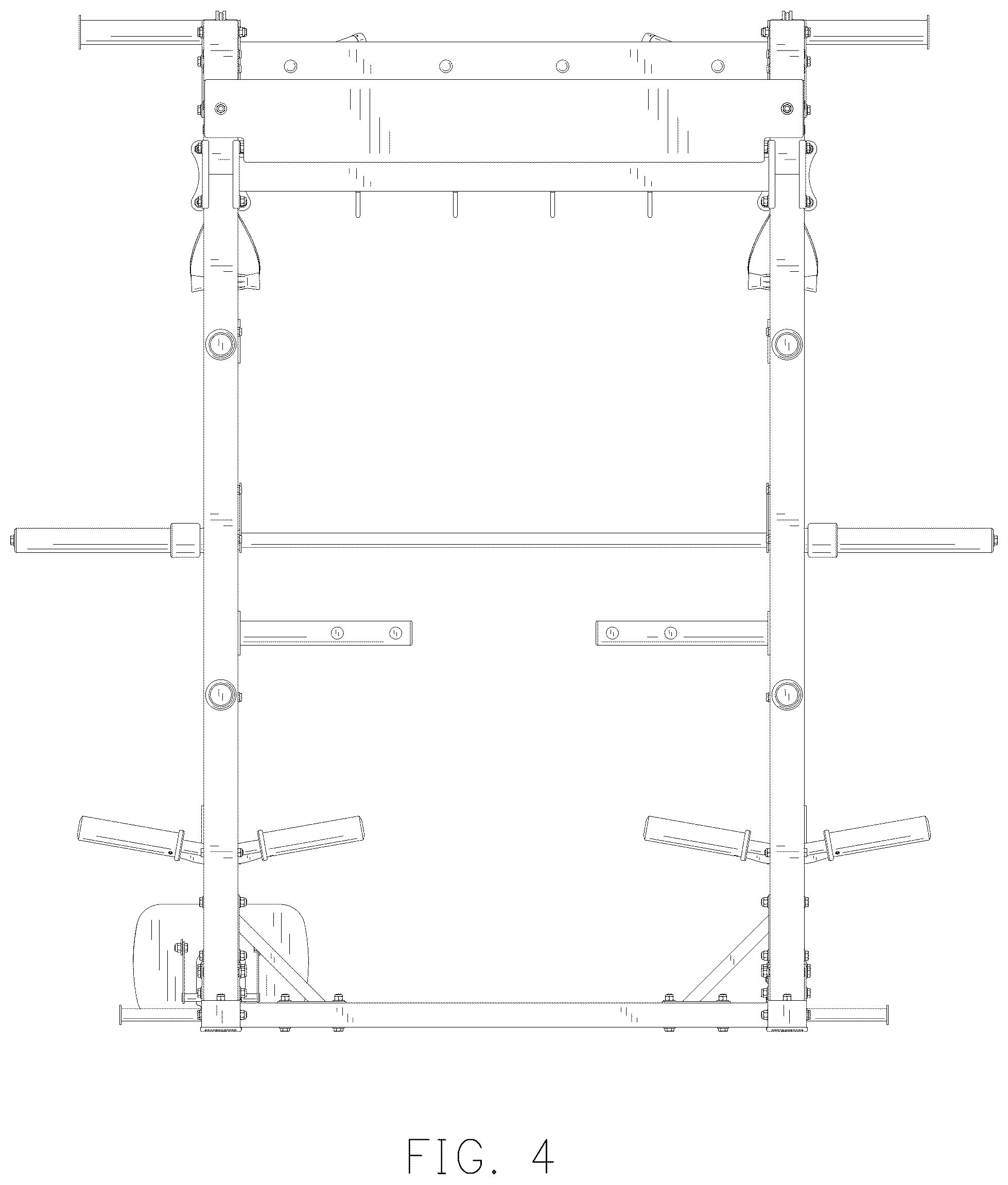 Patent USD1077093 Figure 4 – Fitness equipment