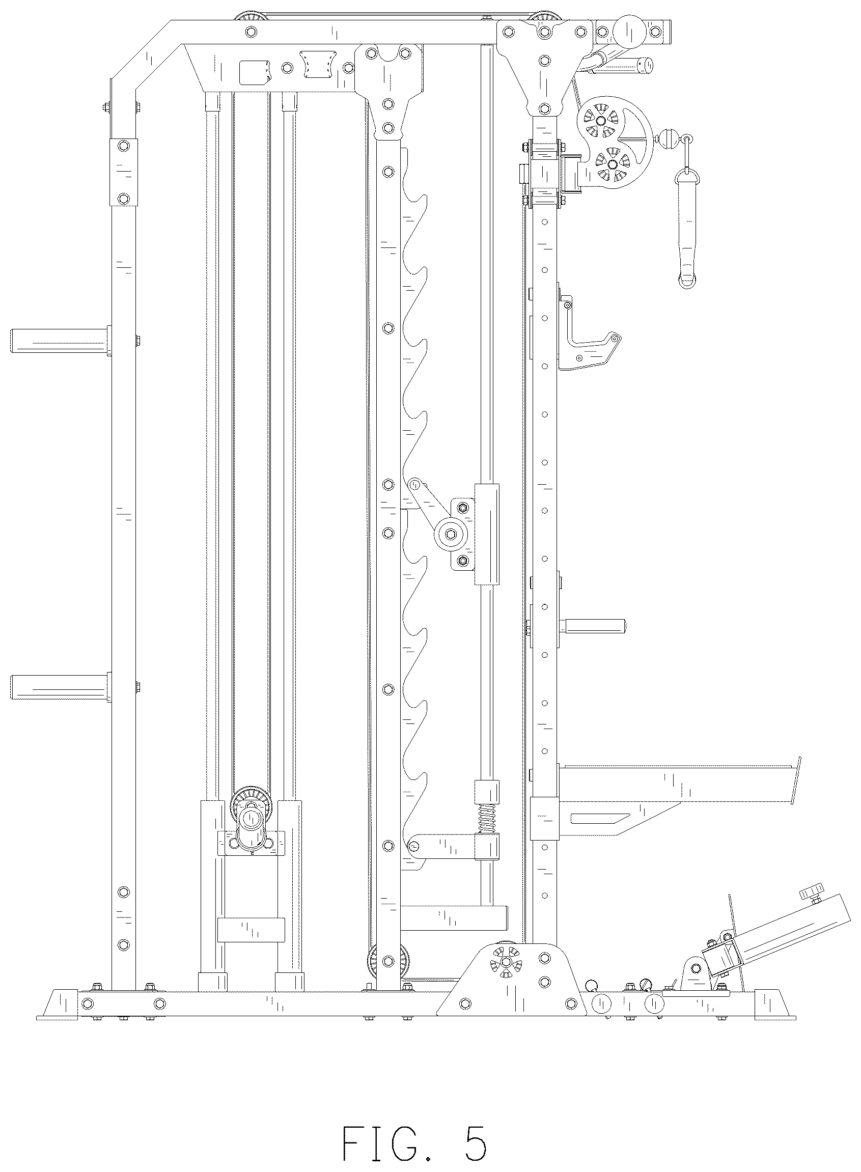 Patent USD1077093 Figure 5 – Fitness equipment