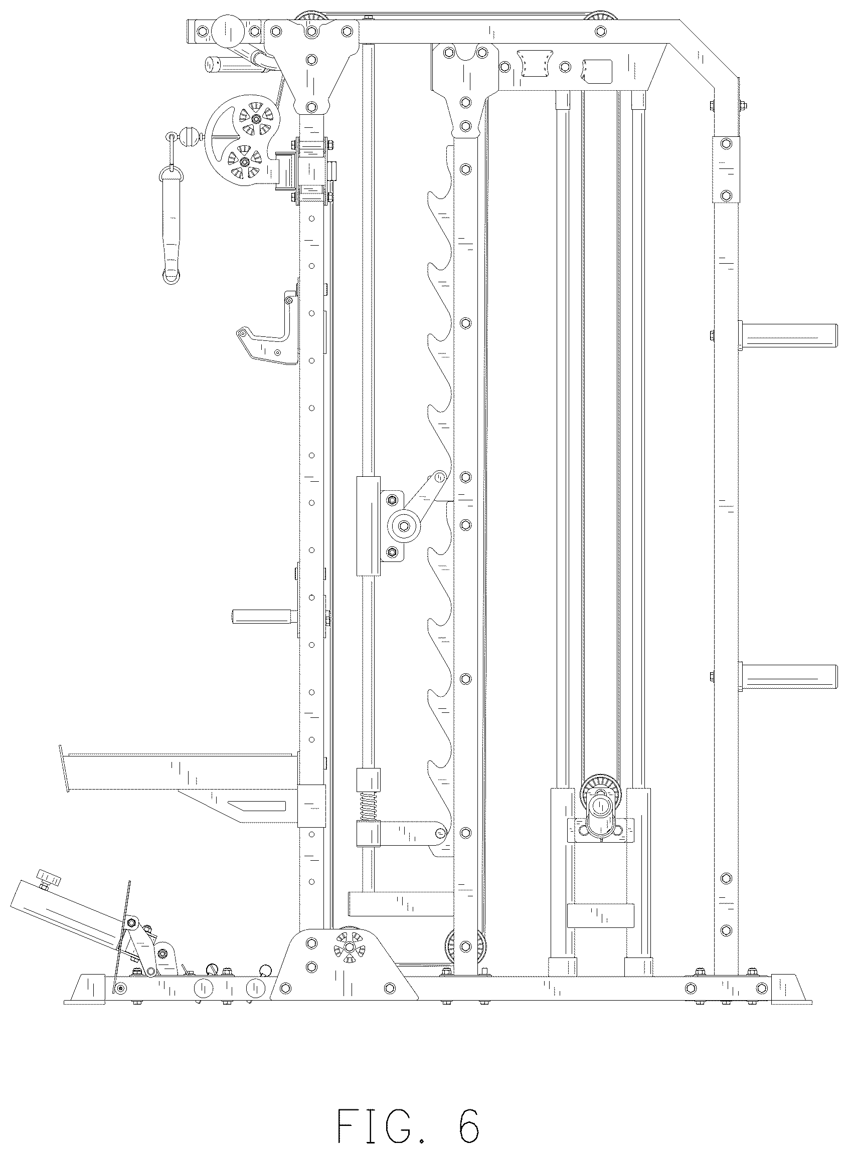 Patent USD1077093 Figure 6 – Fitness equipment