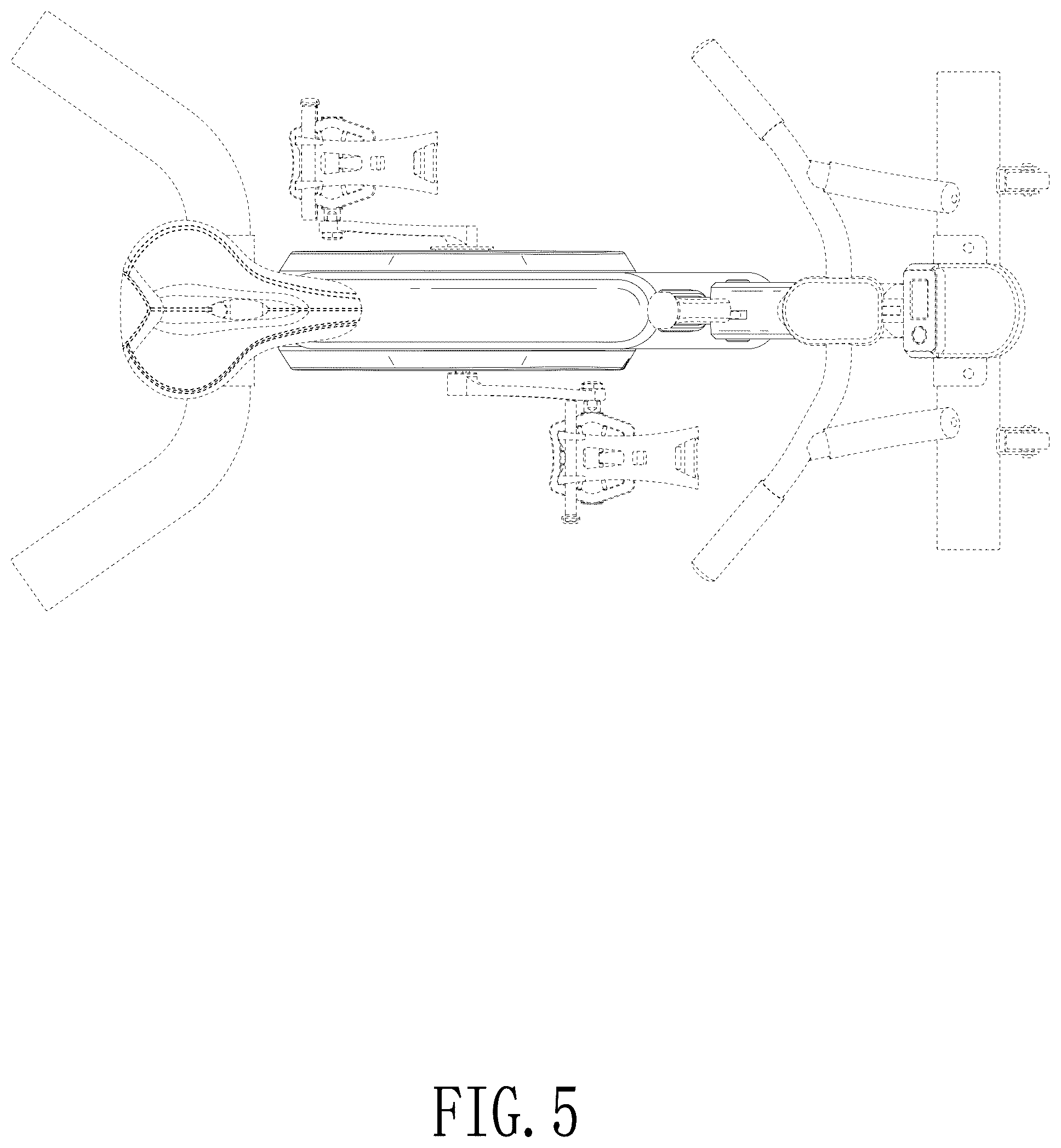 Patent USD1077095 Figure 5 – Cover for indoor cycling bike