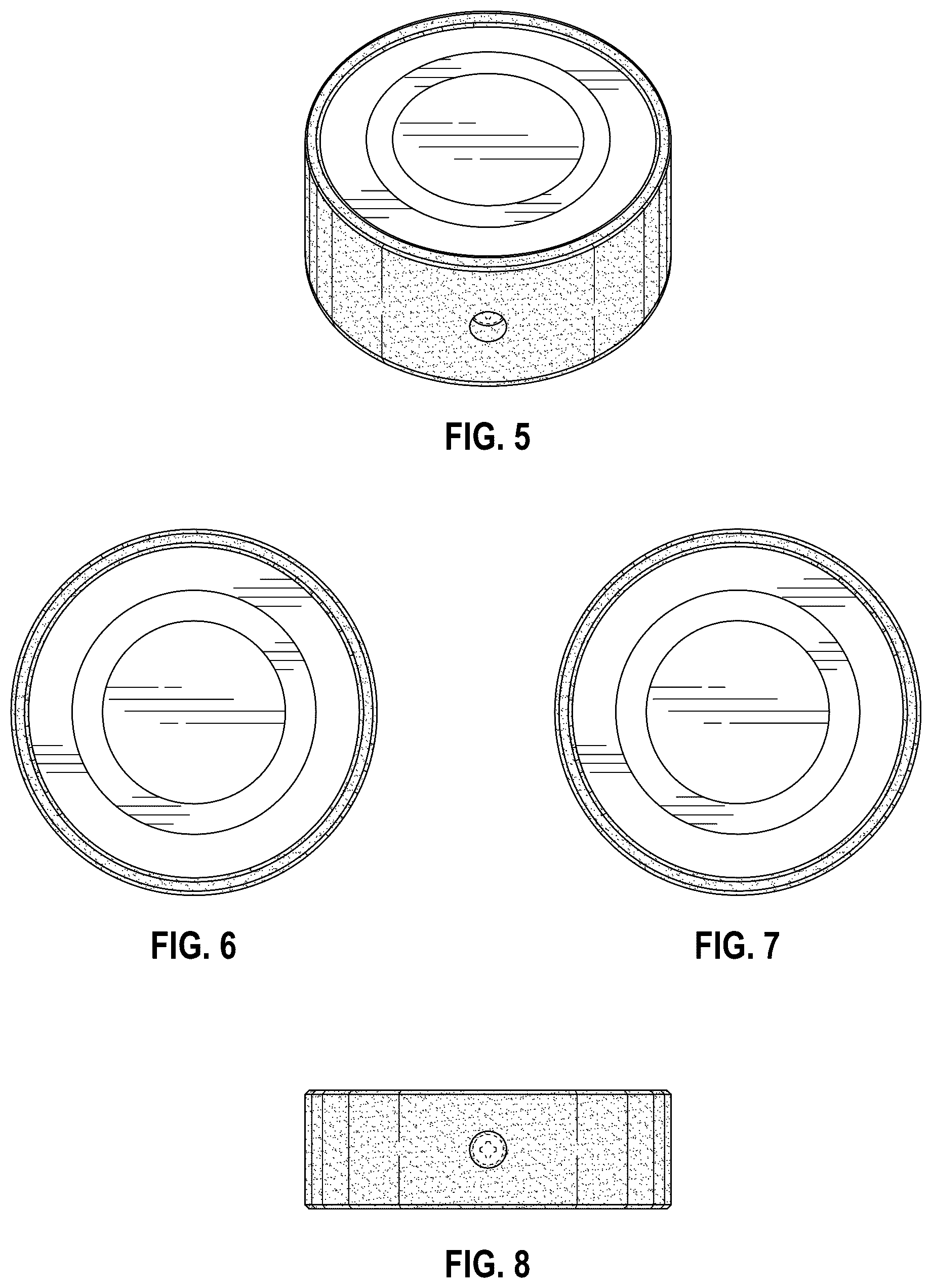Patent USD1077097 Figure 2 – Hockey puck