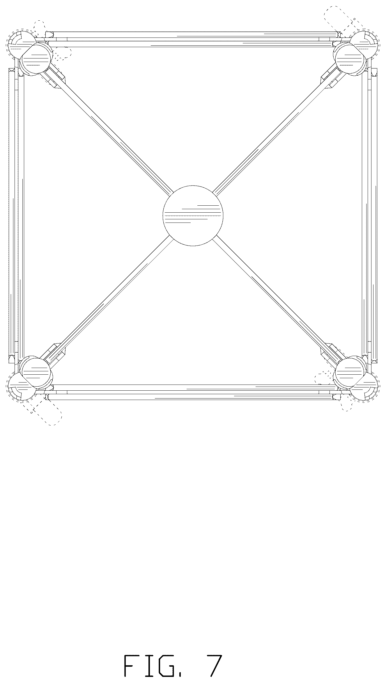 Patent USD1077099 Figure 7 – Tennis ball hopper