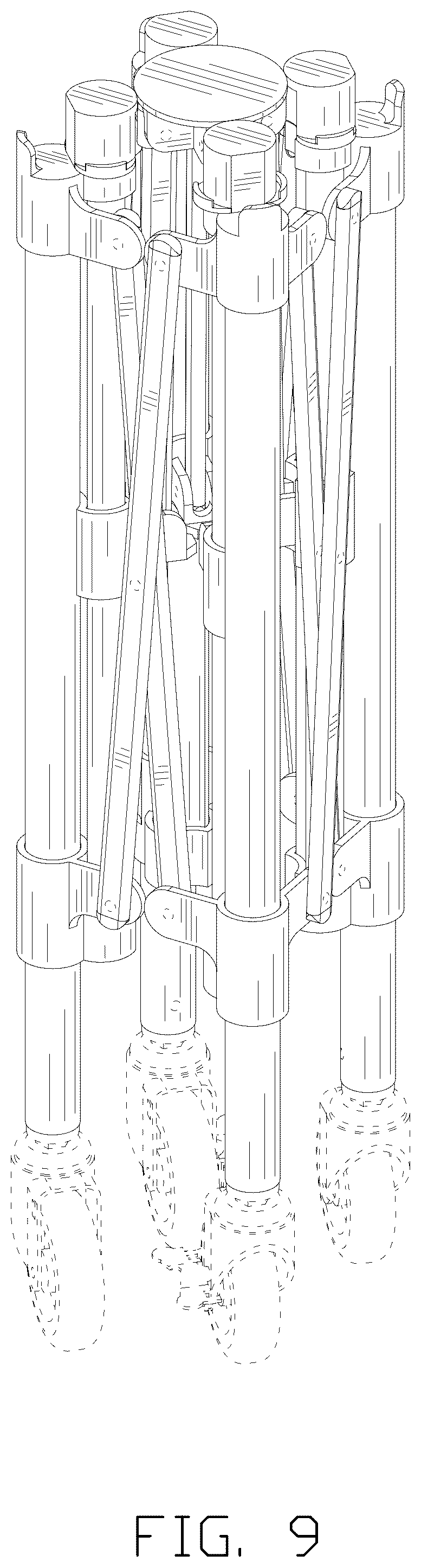 Patent USD1077099 Figure 9 – Tennis ball hopper
