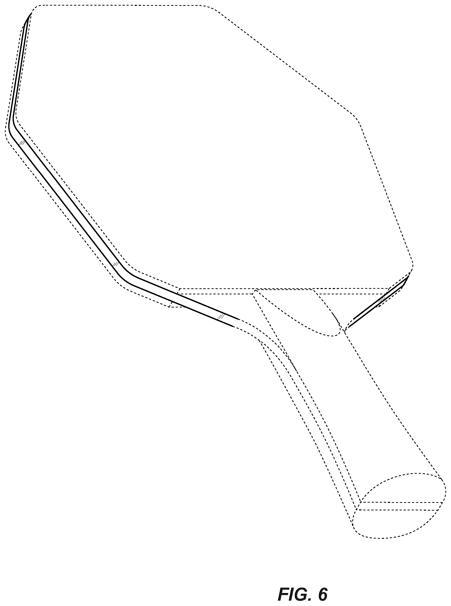 Patent USD1077101 Figure 6 – Racquet for games