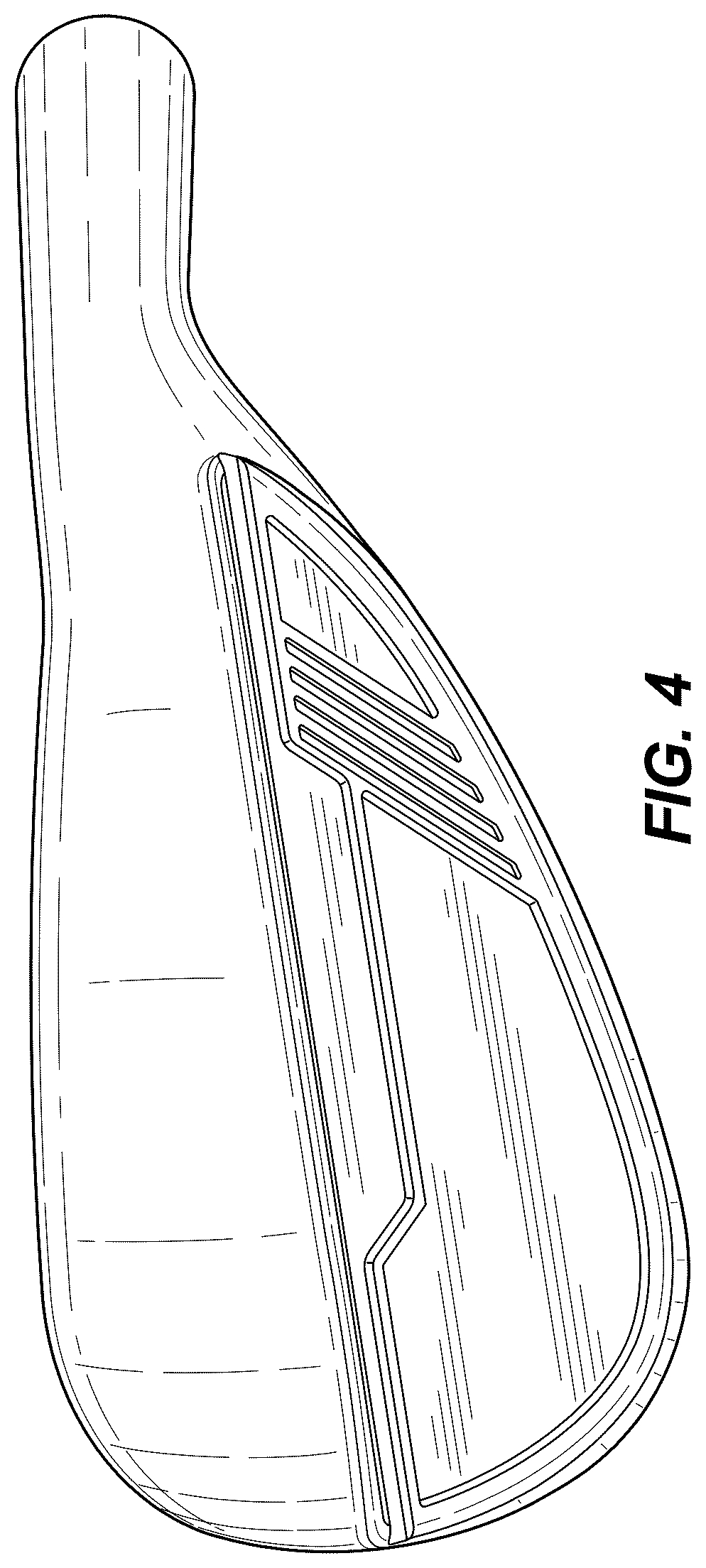 Patent USD1077102 Figure 4 – Golf club head