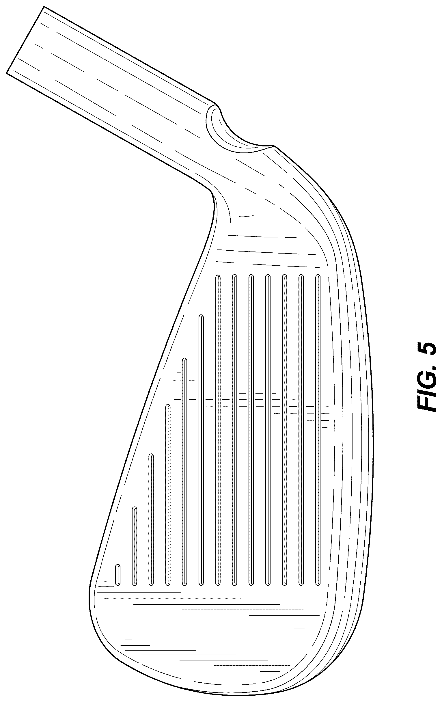 Patent USD1077103 Figure 4 – Golf club head