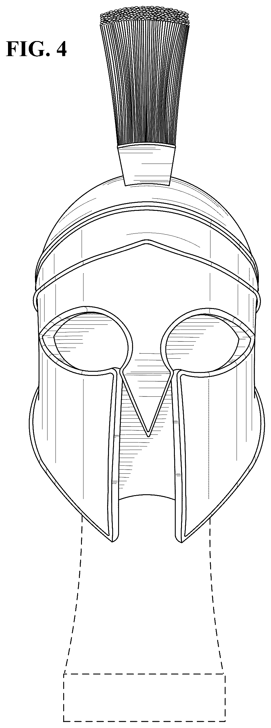 Patent USD1077104 Figure 4 – Golf club headcover
