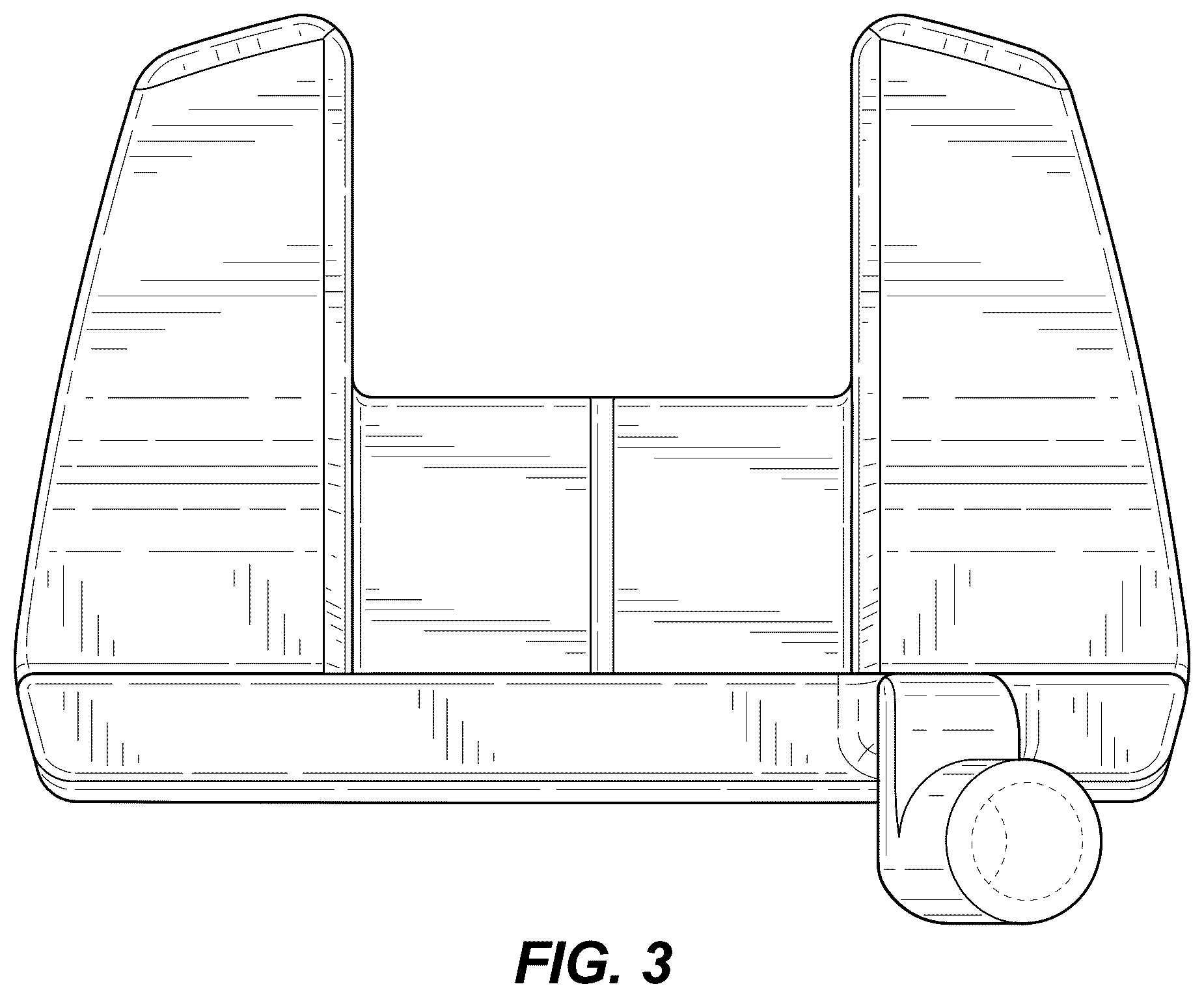 Patent USD1077105 Figure 3 – Golf club head
