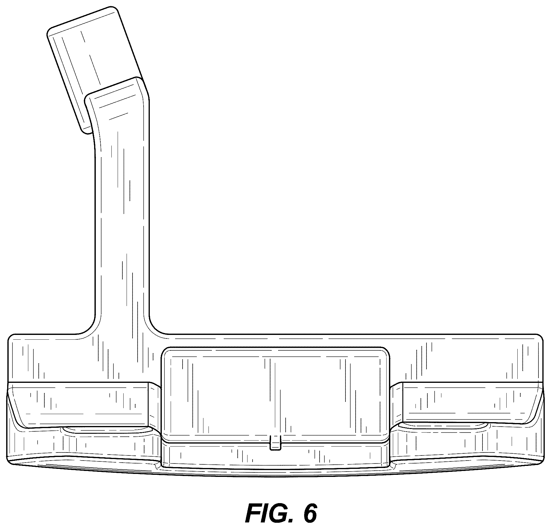 Patent USD1077105 Figure 6 – Golf club head