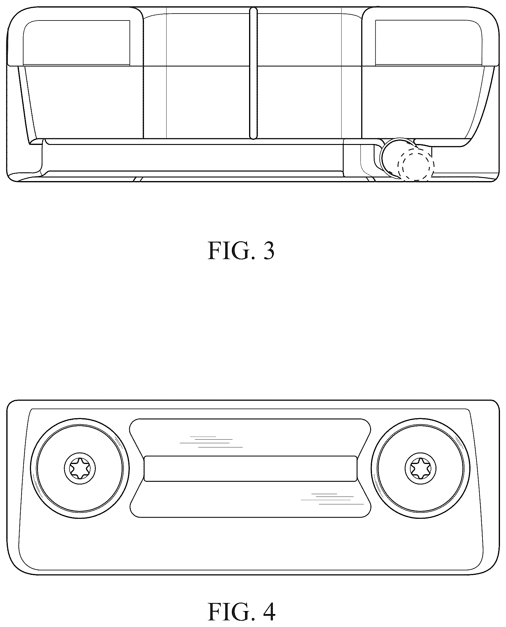 Patent USD1077106 Figure 2 – Putter head