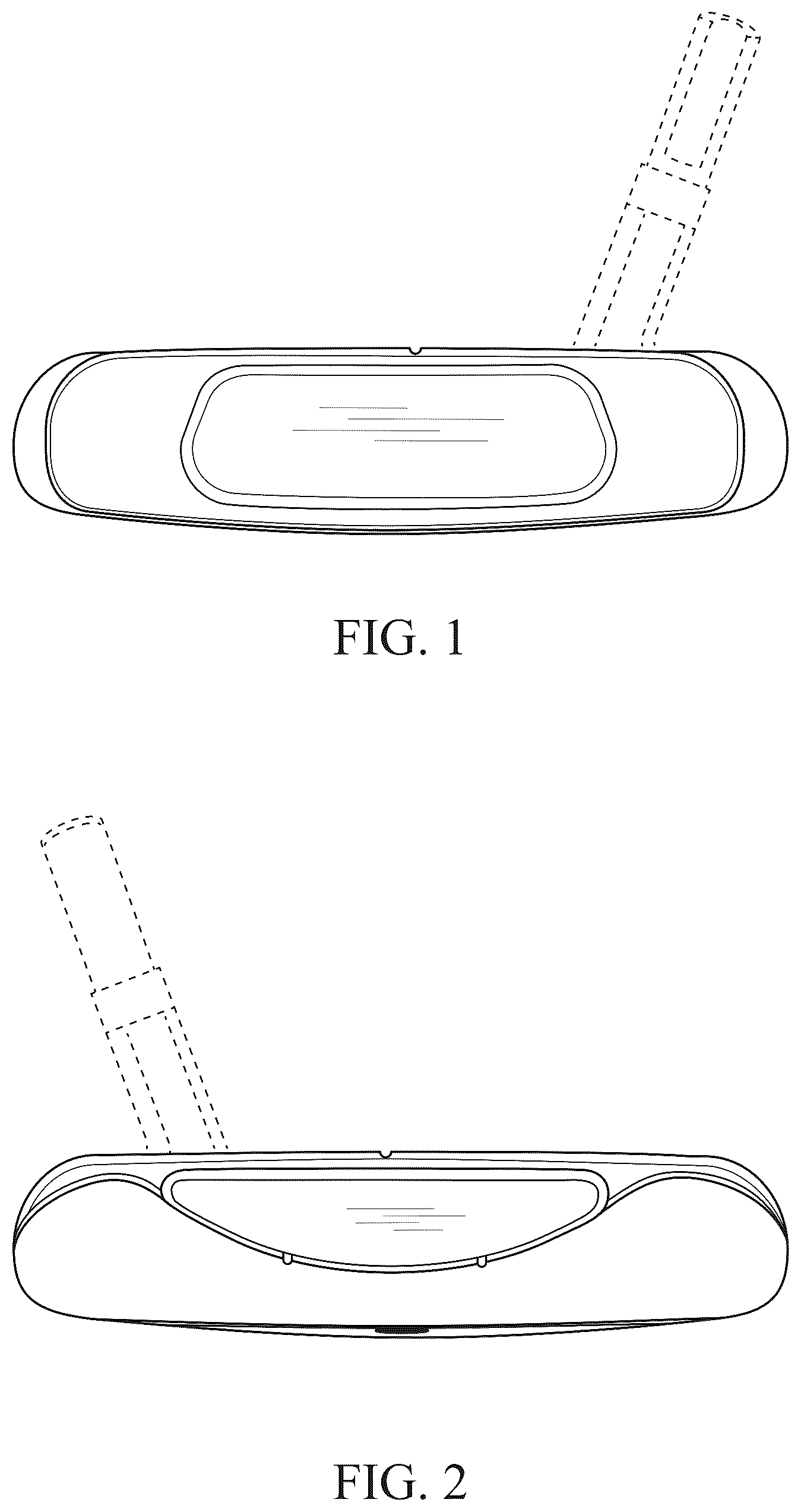 Patent USD1077108 Figure 1 – Putter head
