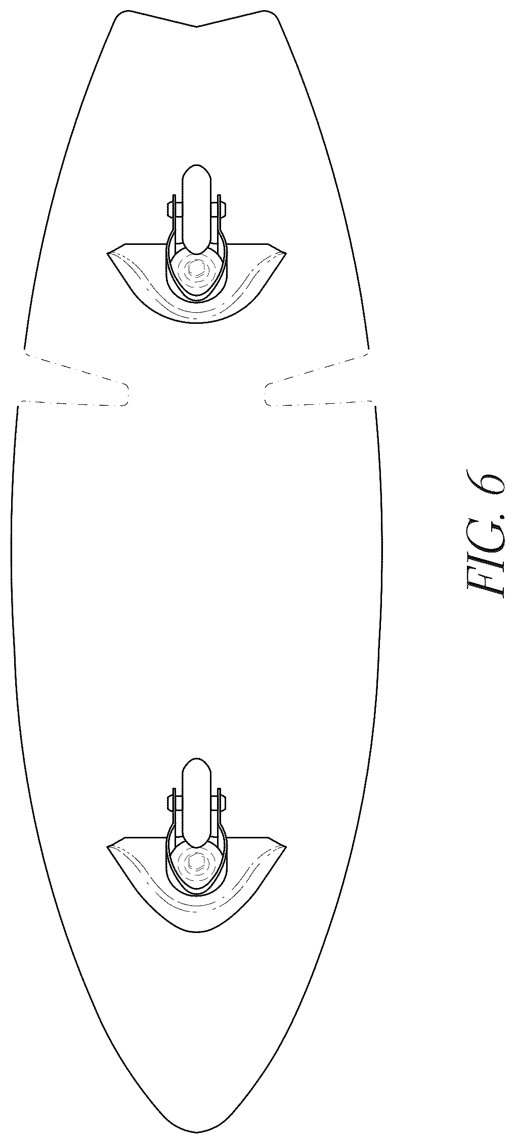 Patent USD1077110 Figure 5 – Skateboard