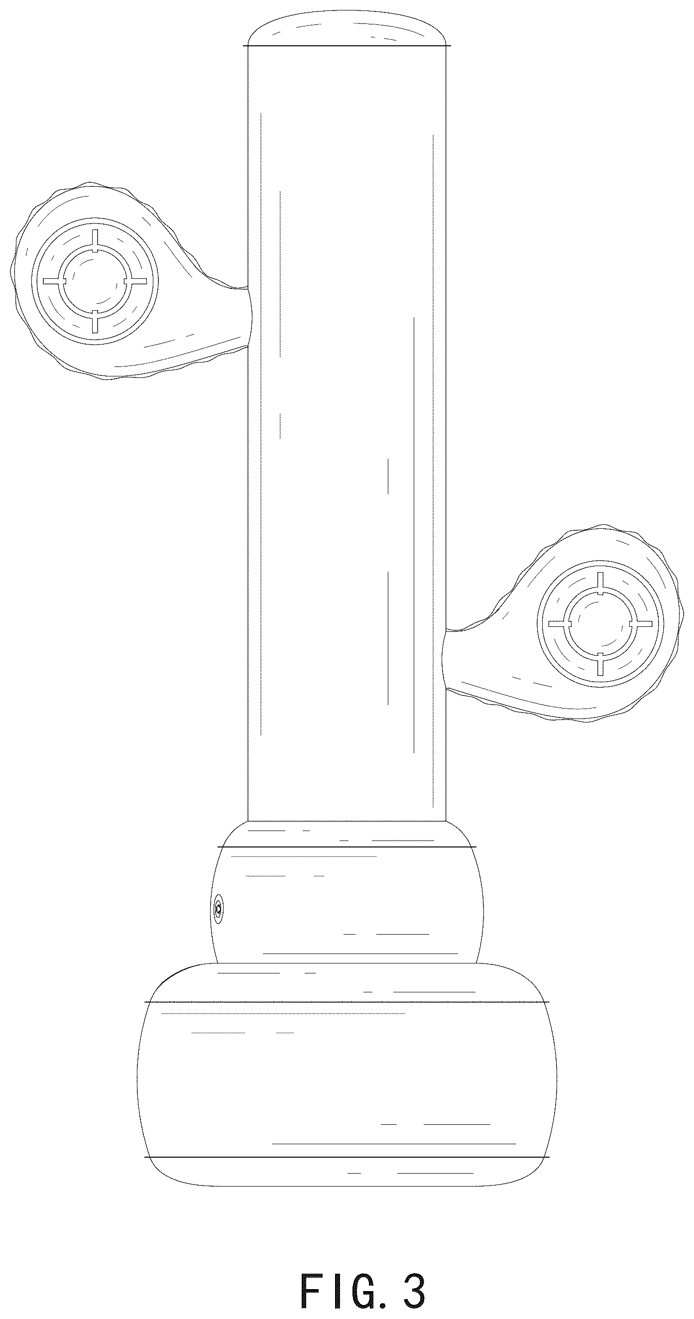 Patent USD1077111 Figure 3 – Boxing bag