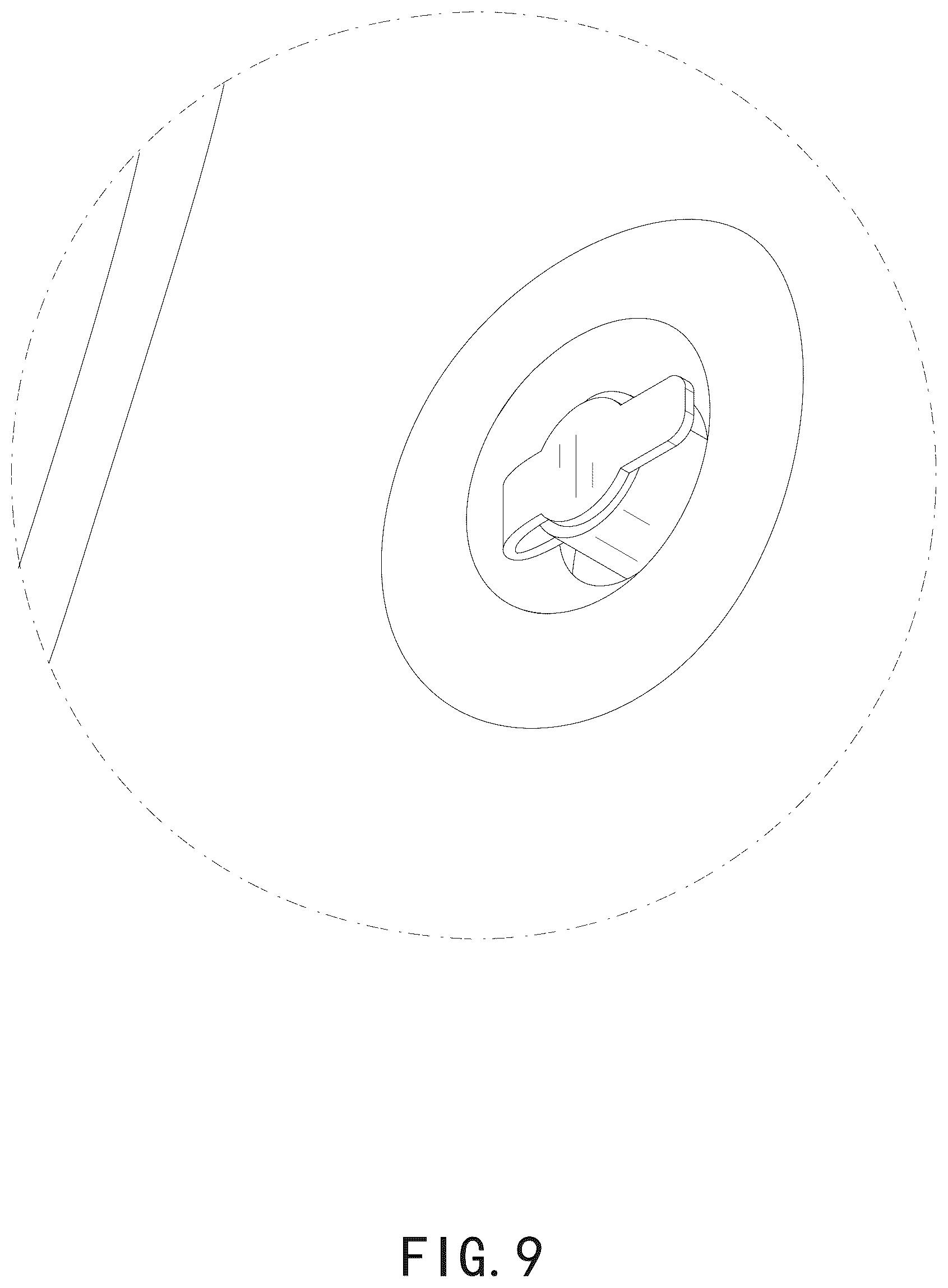 Patent USD1077111 Figure 9 – Boxing bag