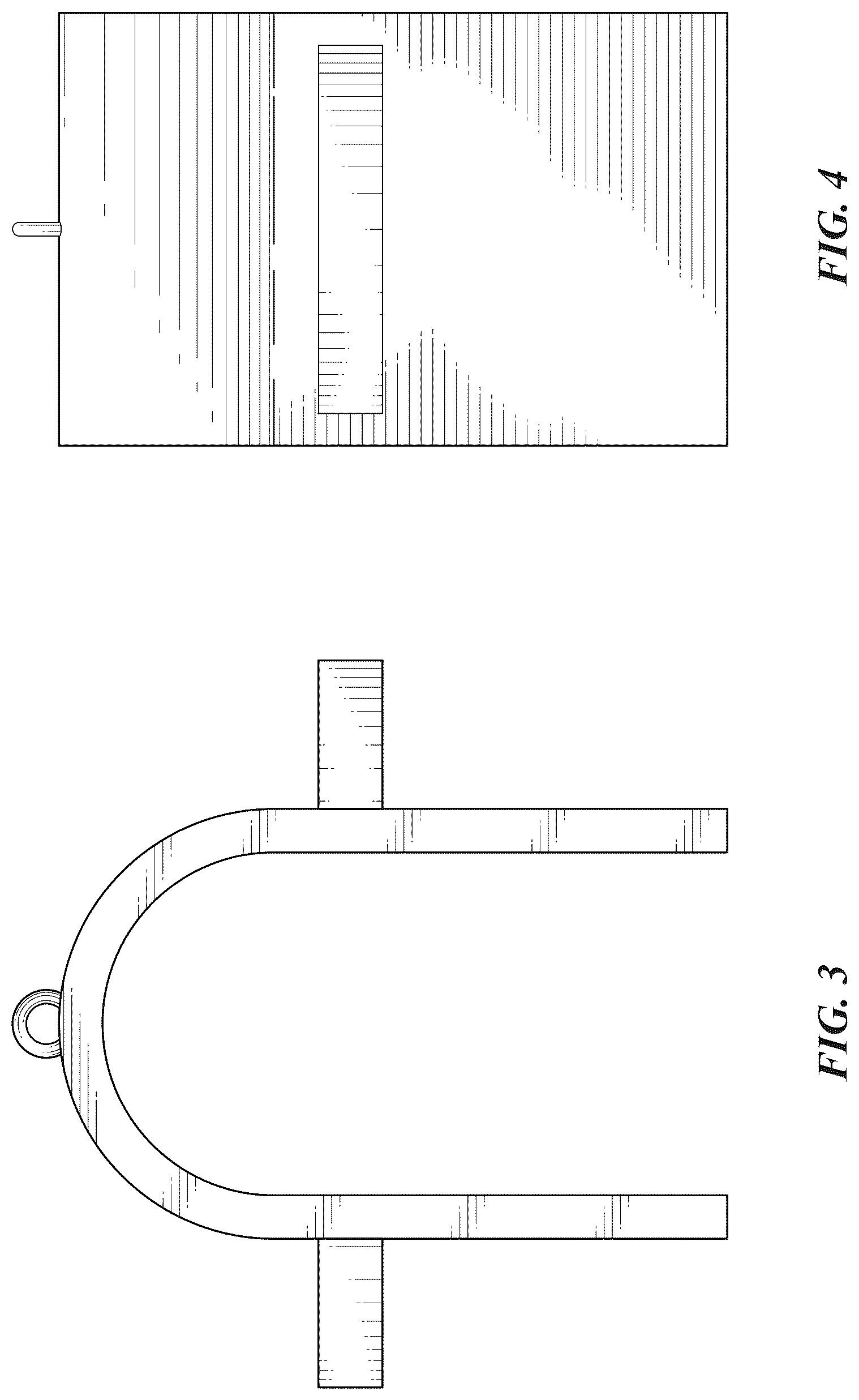Patent USD1077113 Figure 2 – Golf club cleaning device