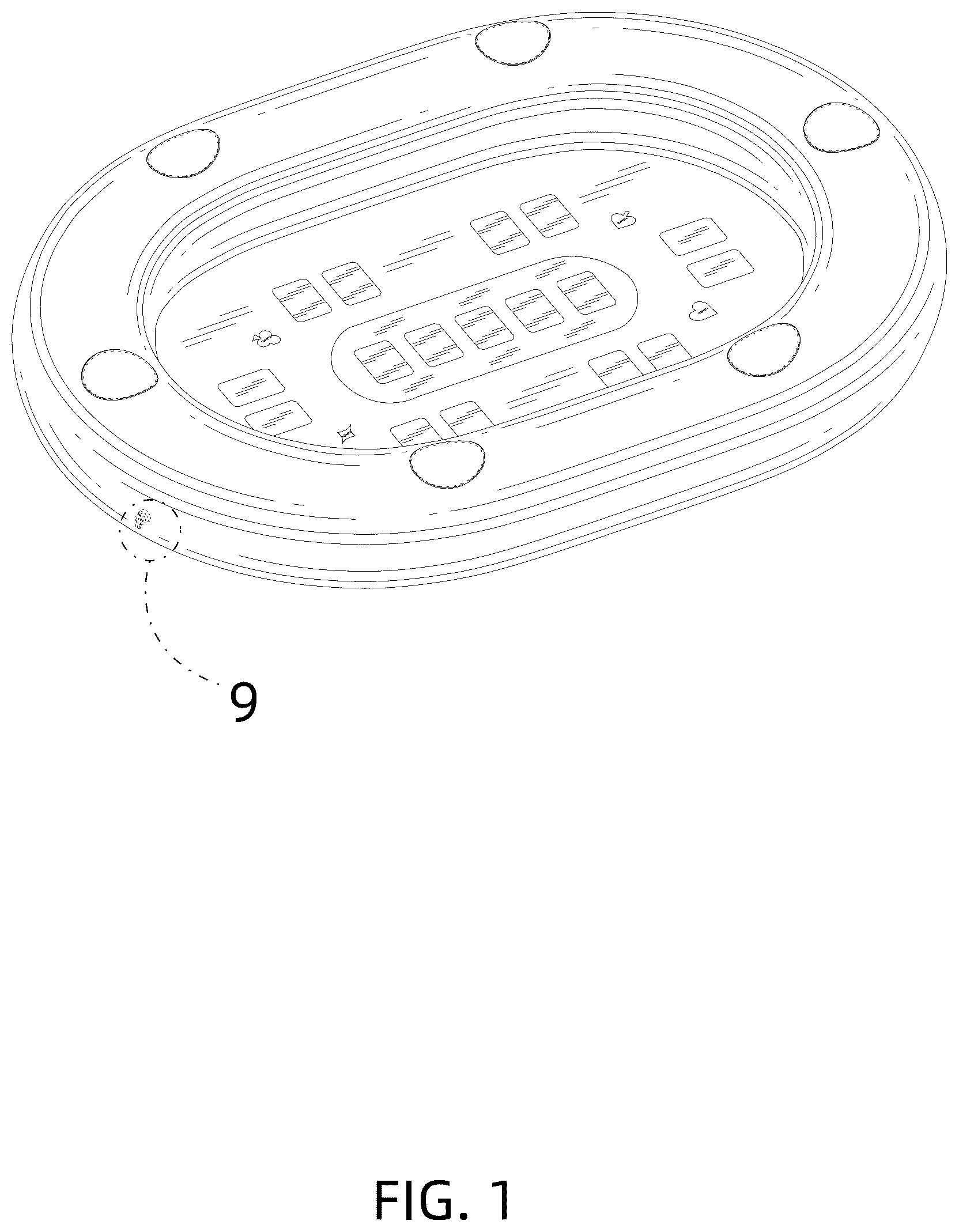 Patent USD1077114 — Pool float — Figure 1