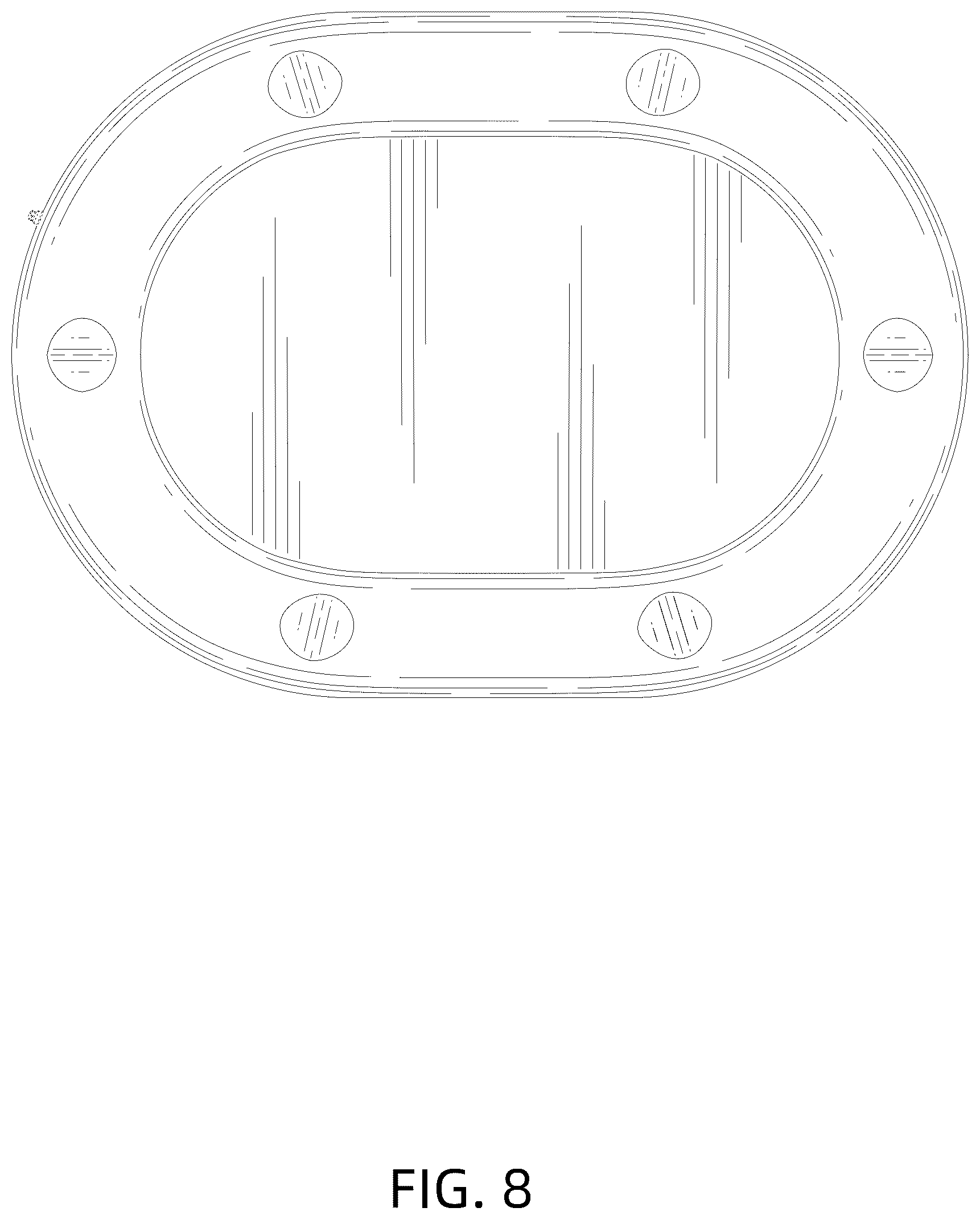 Patent USD1077114 Figure 8 – Pool float