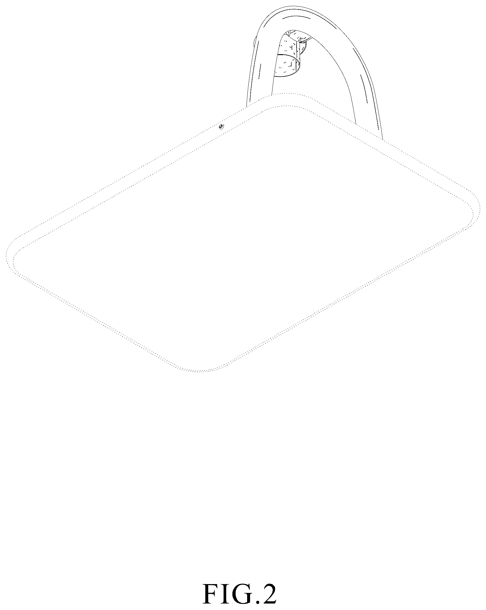 Patent USD1077115 Figure 2 – Splash pad